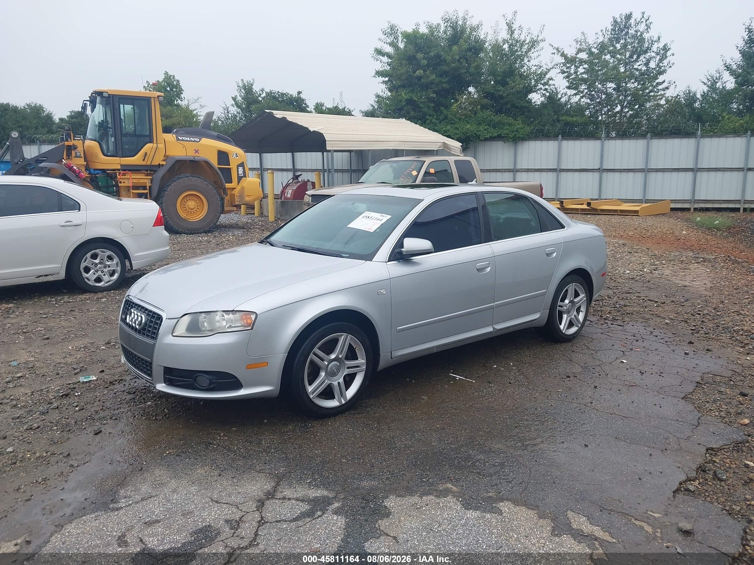 2008 Audi A4 2.0t/2.0t Special Edition Gray vin: WAUDF78E18A081117