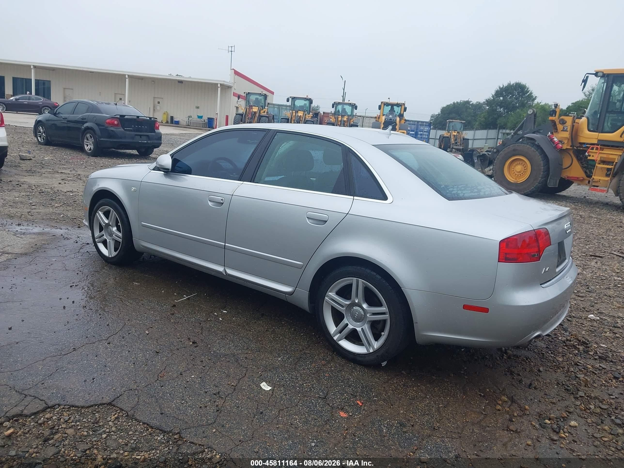 2008 Audi A4 2.0t/2.0t Special Edition Gray vin: WAUDF78E18A081117