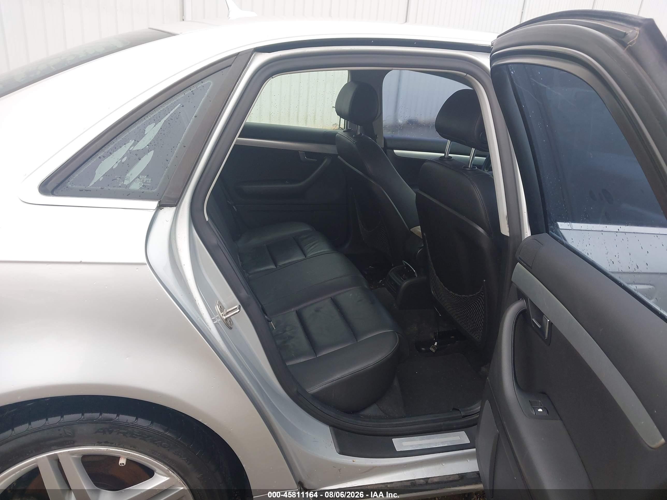 2008 Audi A4 2.0t/2.0t Special Edition Gray vin: WAUDF78E18A081117
