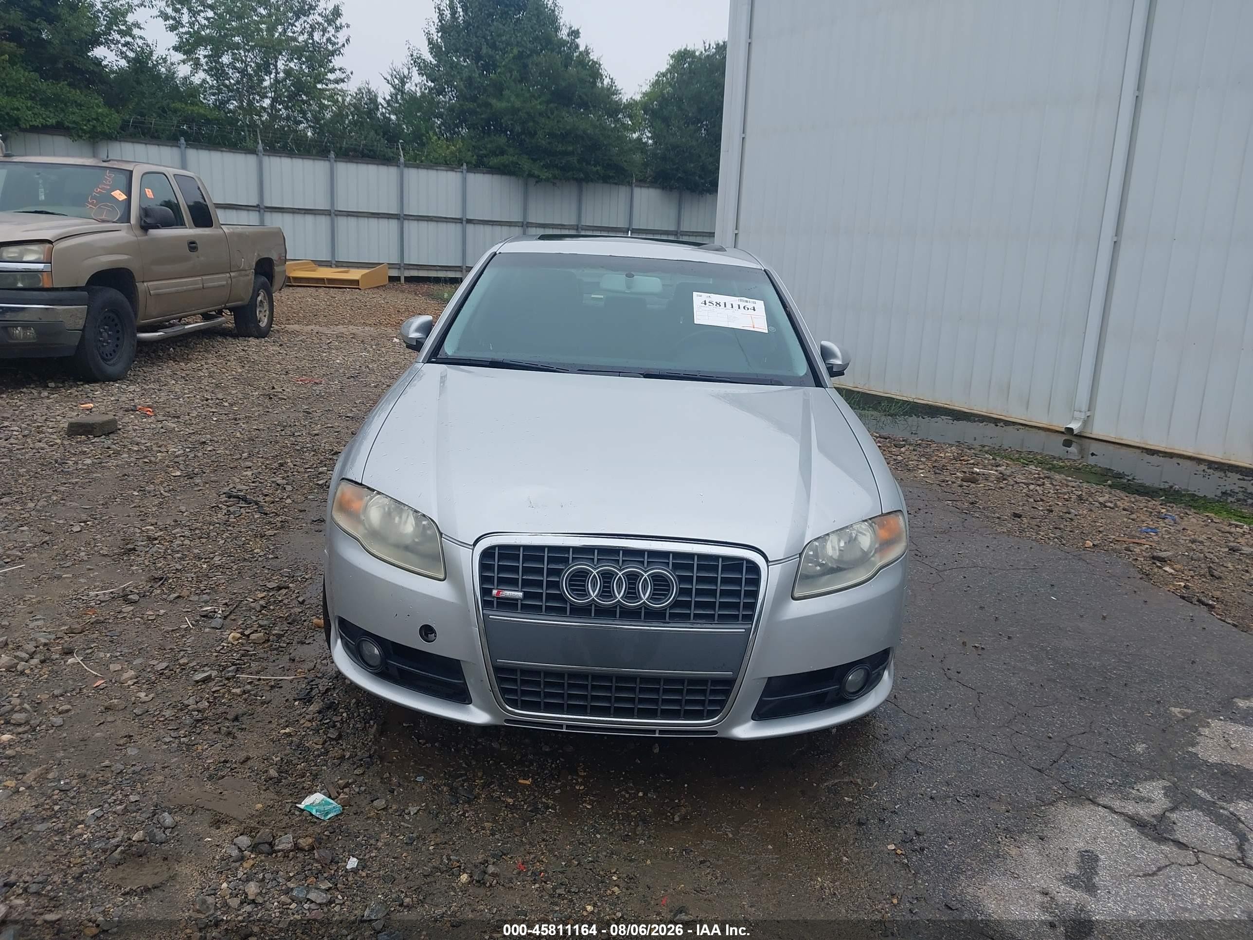 2008 Audi A4 2.0t/2.0t Special Edition Gray vin: WAUDF78E18A081117
