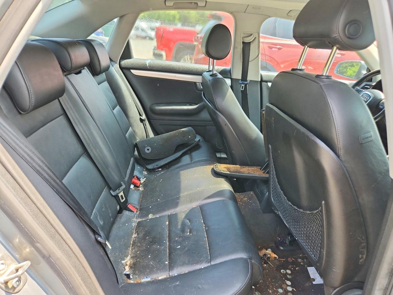 2008 Audi A4 2.0t Quattro Silver vin: WAUDF78E18A118442