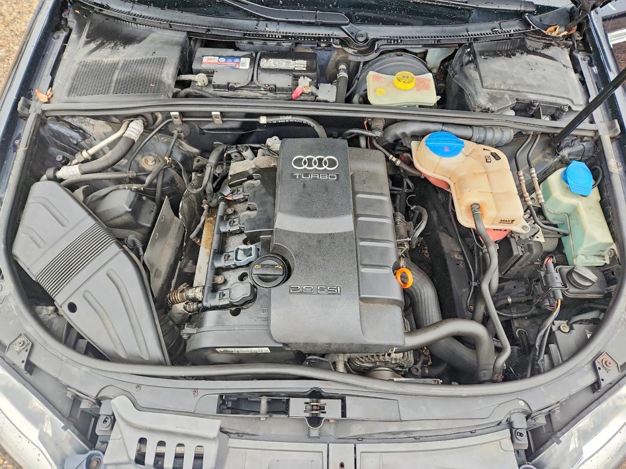 2008 Audi A4 2.0t Quattro Blue vin: WAUDF78E18A166040