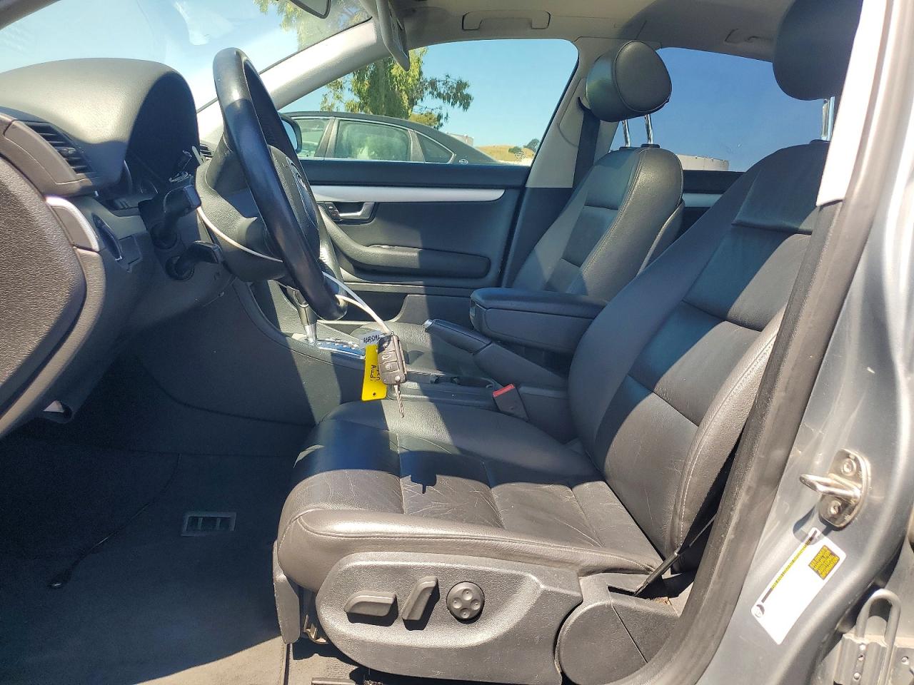 2007 Audi A4 2.0t Quattro Silver vin: WAUDF78E27A060839