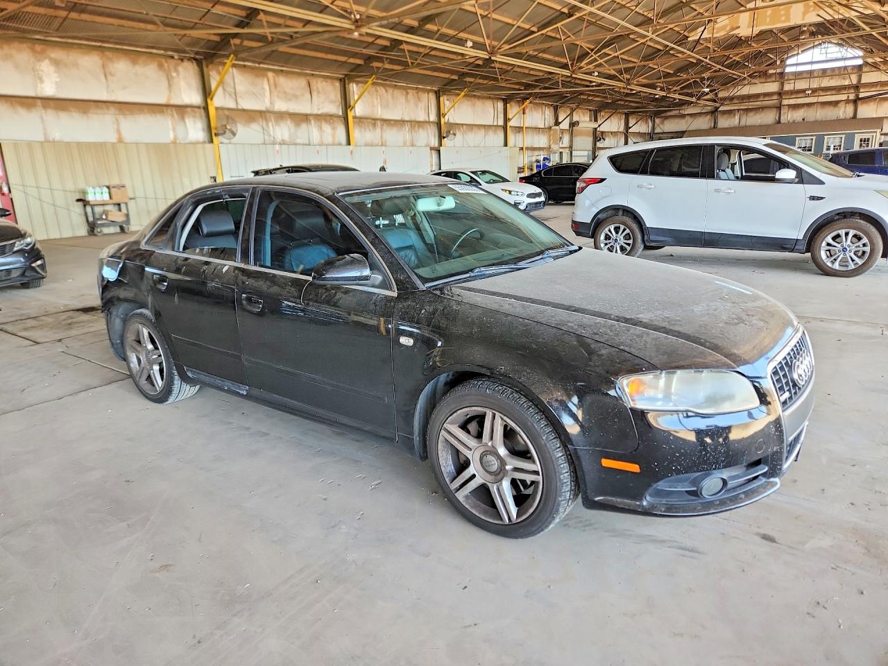 2008 Audi A4 2.0t Quattro Black vin: WAUDF78E28A041421