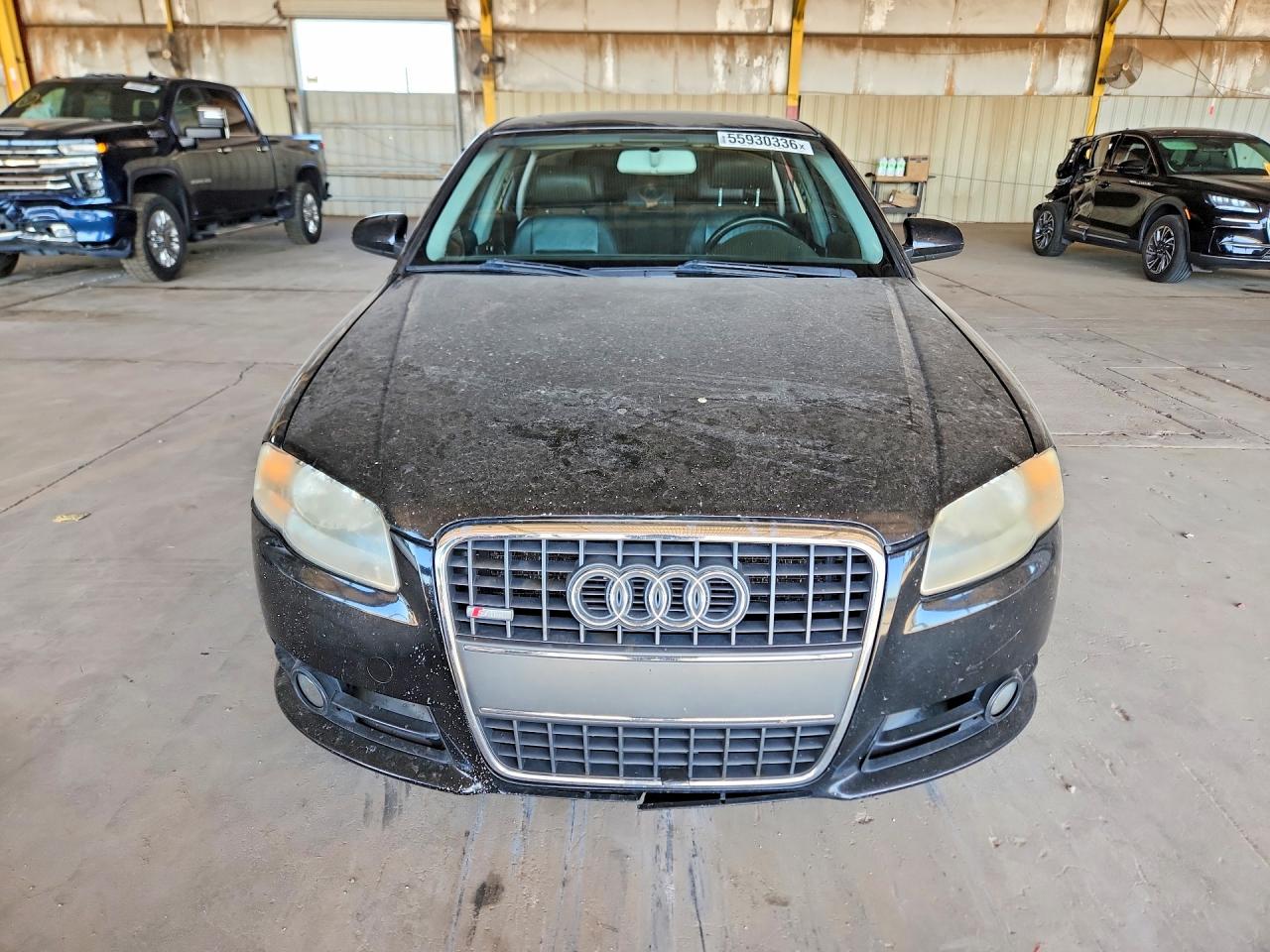 2008 Audi A4 2.0t Quattro Black vin: WAUDF78E28A041421