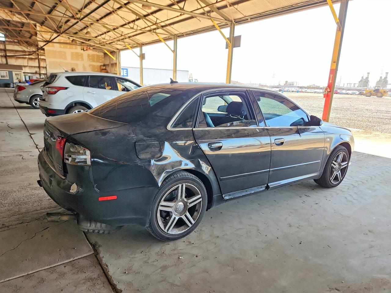 2008 Audi A4 2.0t Quattro Black vin: WAUDF78E28A041421
