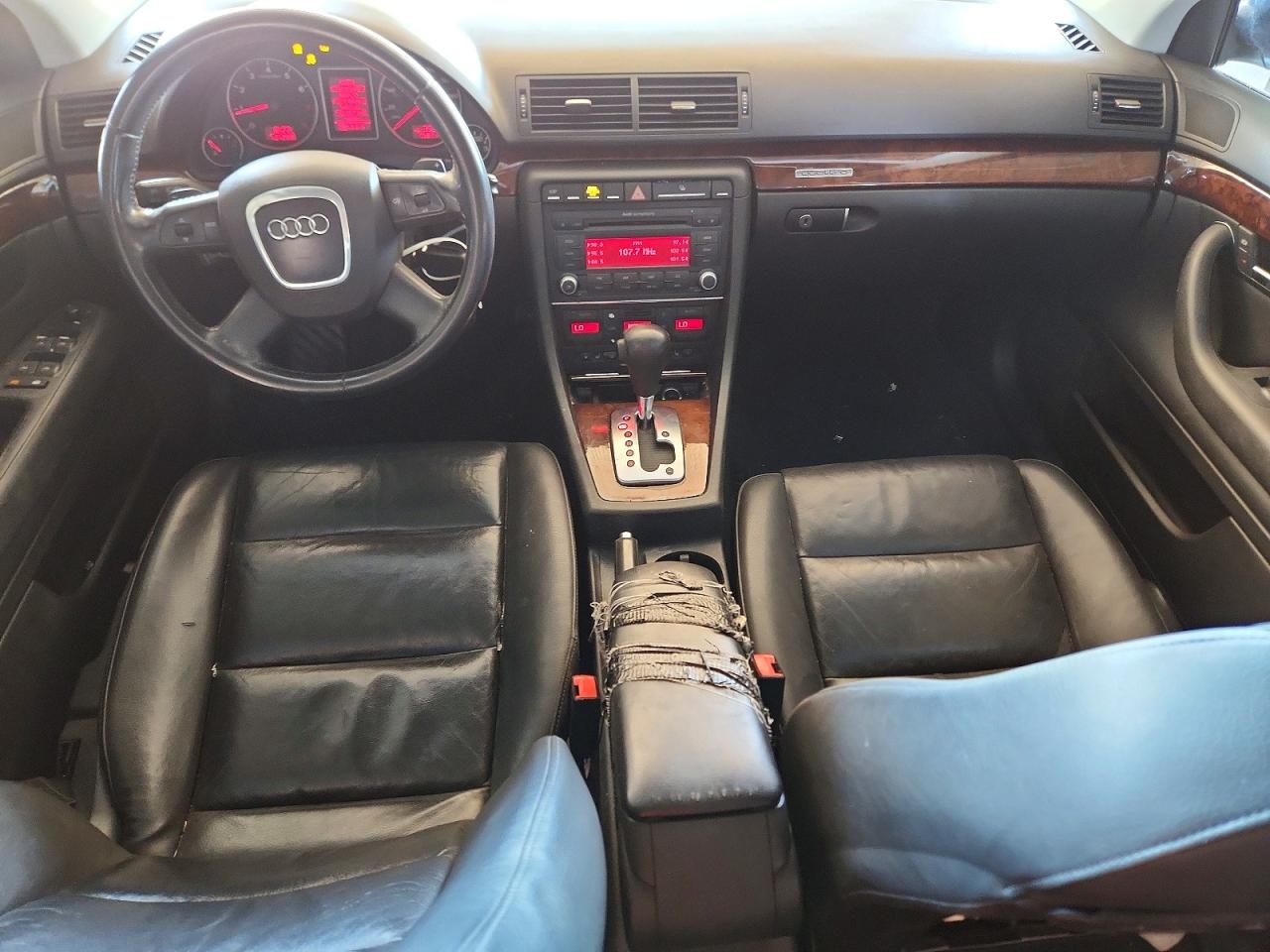 2008 Audi A4 2.0t Quattro Black vin: WAUDF78E28A041421