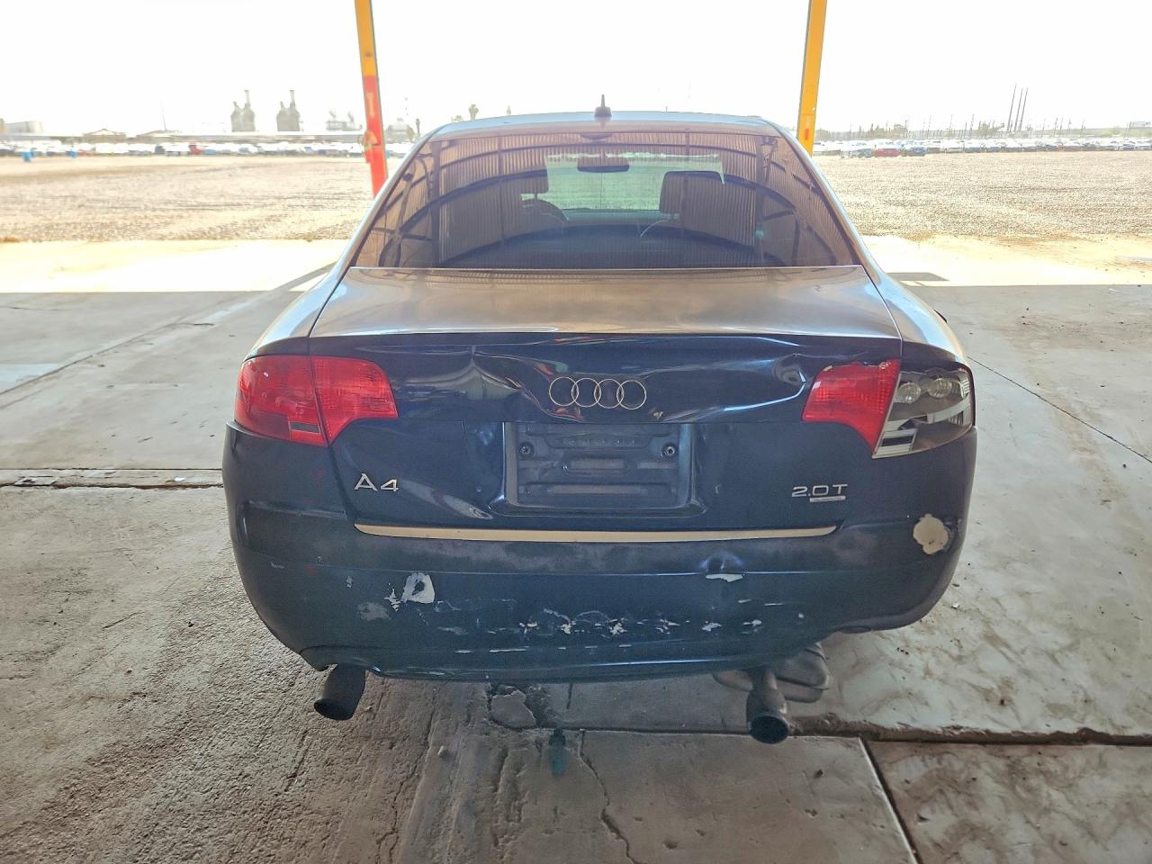 2008 Audi A4 2.0t Quattro Black vin: WAUDF78E28A041421