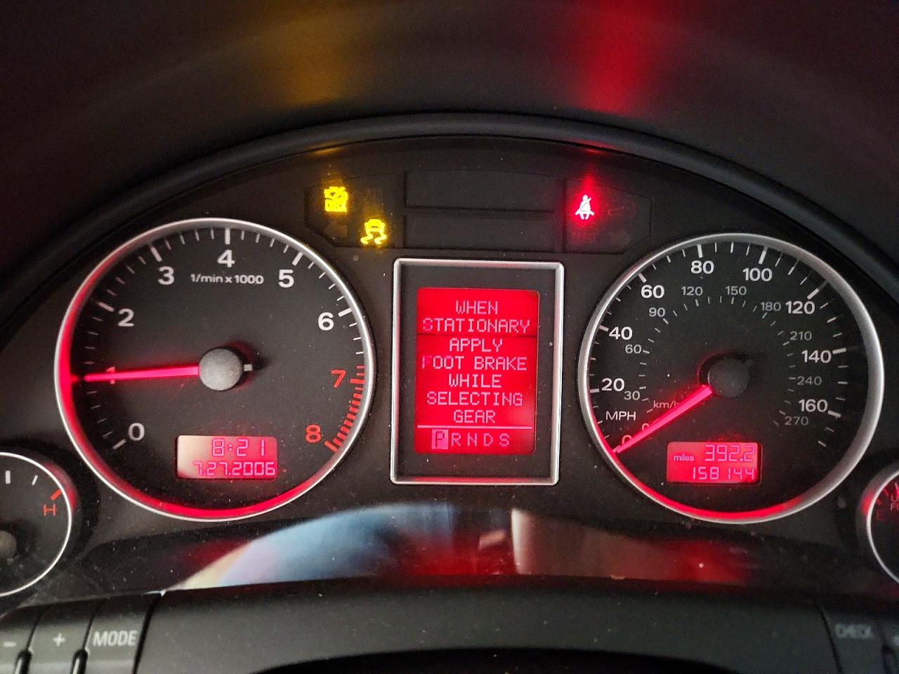 2008 Audi A4 2.0t Quattro Black vin: WAUDF78E28A041421