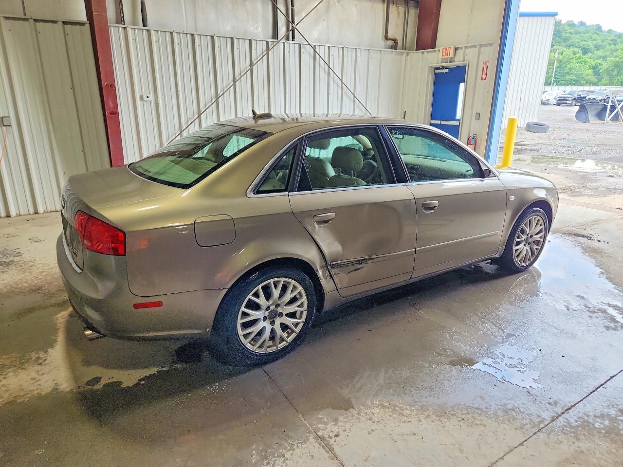 2006 Audi A4 2.0t Quattro Beige vin: WAUDF78E36A098336