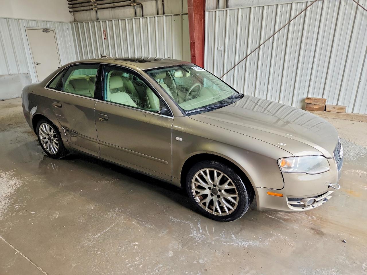 2006 Audi A4 2.0t Quattro Beige vin: WAUDF78E36A098336