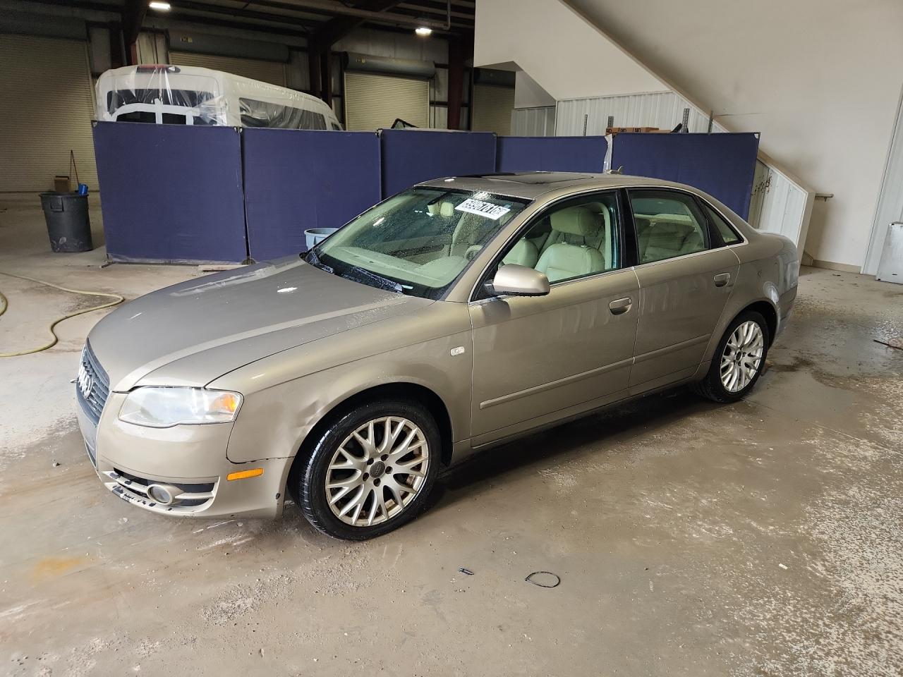 2006 Audi A4 2.0t Quattro Beige vin: WAUDF78E36A098336 Damage: Left Front Fender, Dent(S) W/ Paint Dmg, 2 To 3 Inches