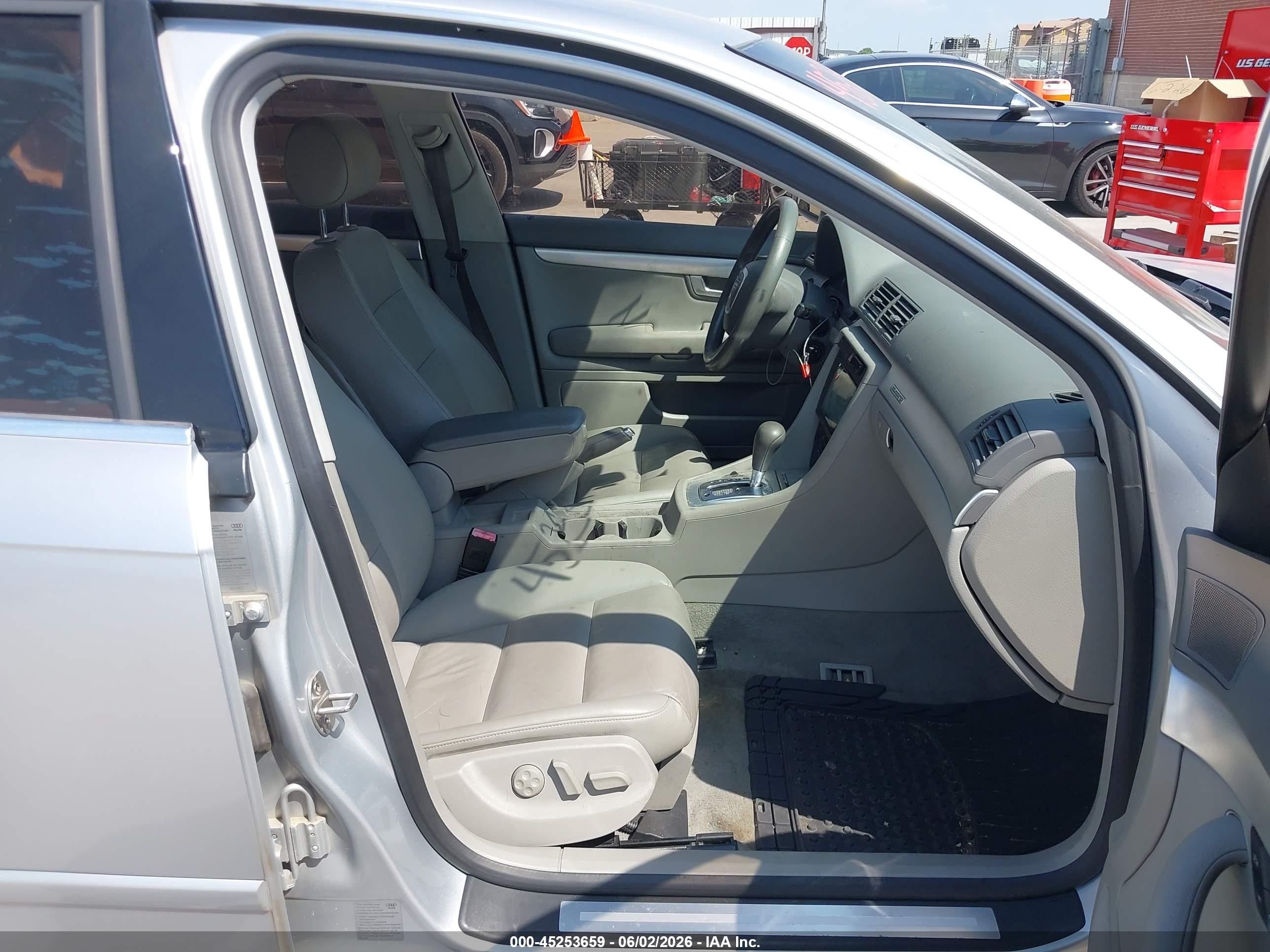 2006 Audi A4 2.0t Silver vin: WAUDF78E36A126829