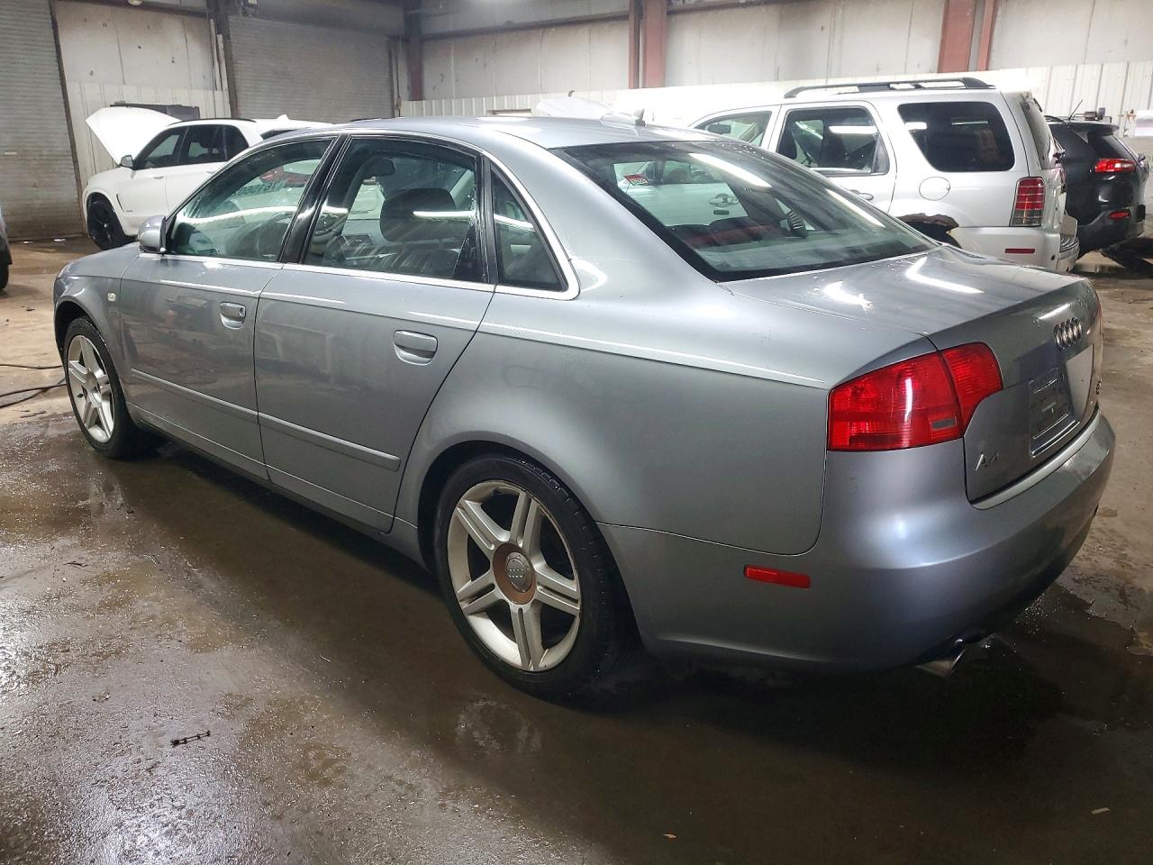 2006 Audi A4 2.0t Quattro Silver vin: WAUDF78E36A128693