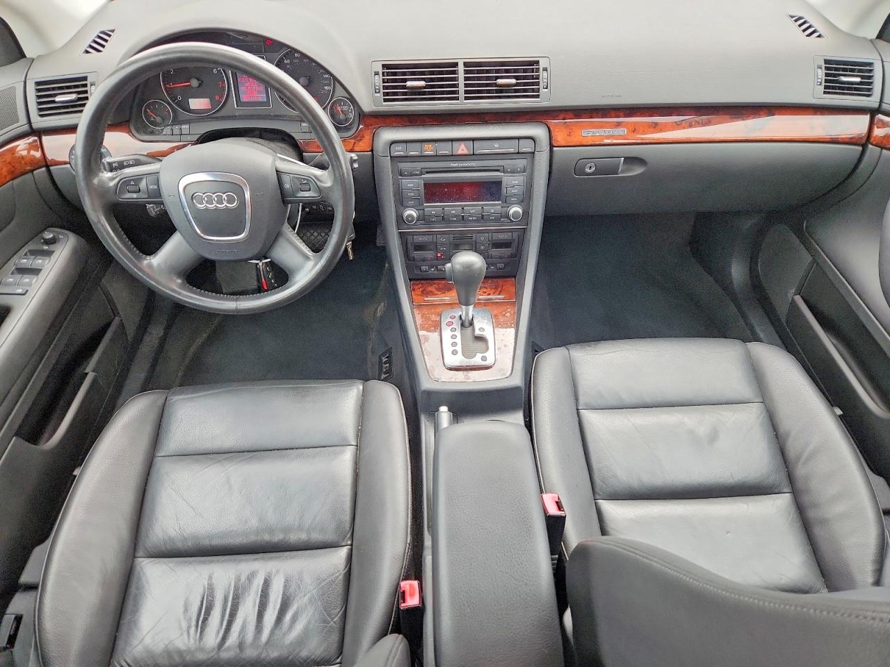 2007 Audi A4 2.0t Quattro Silver vin: WAUDF78E37A058081