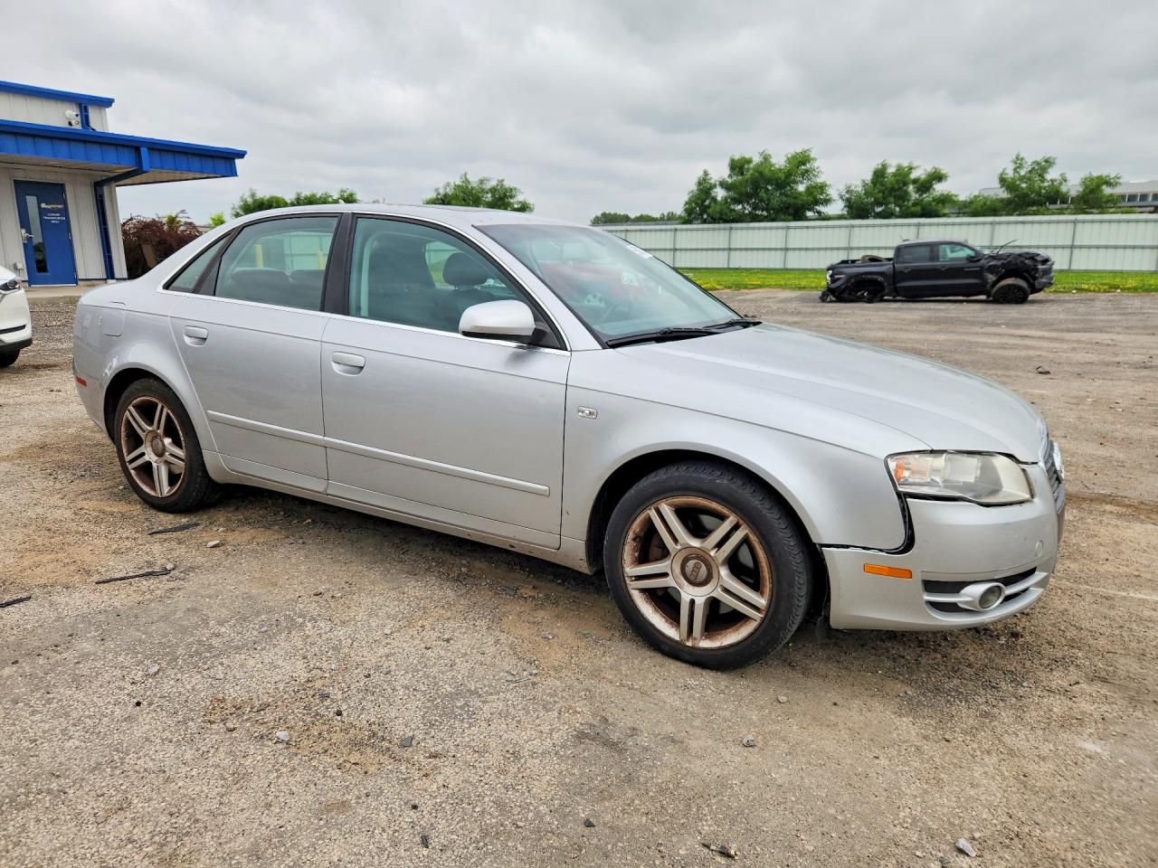 2007 Audi A4 2.0t Quattro Silver vin: WAUDF78E37A058081