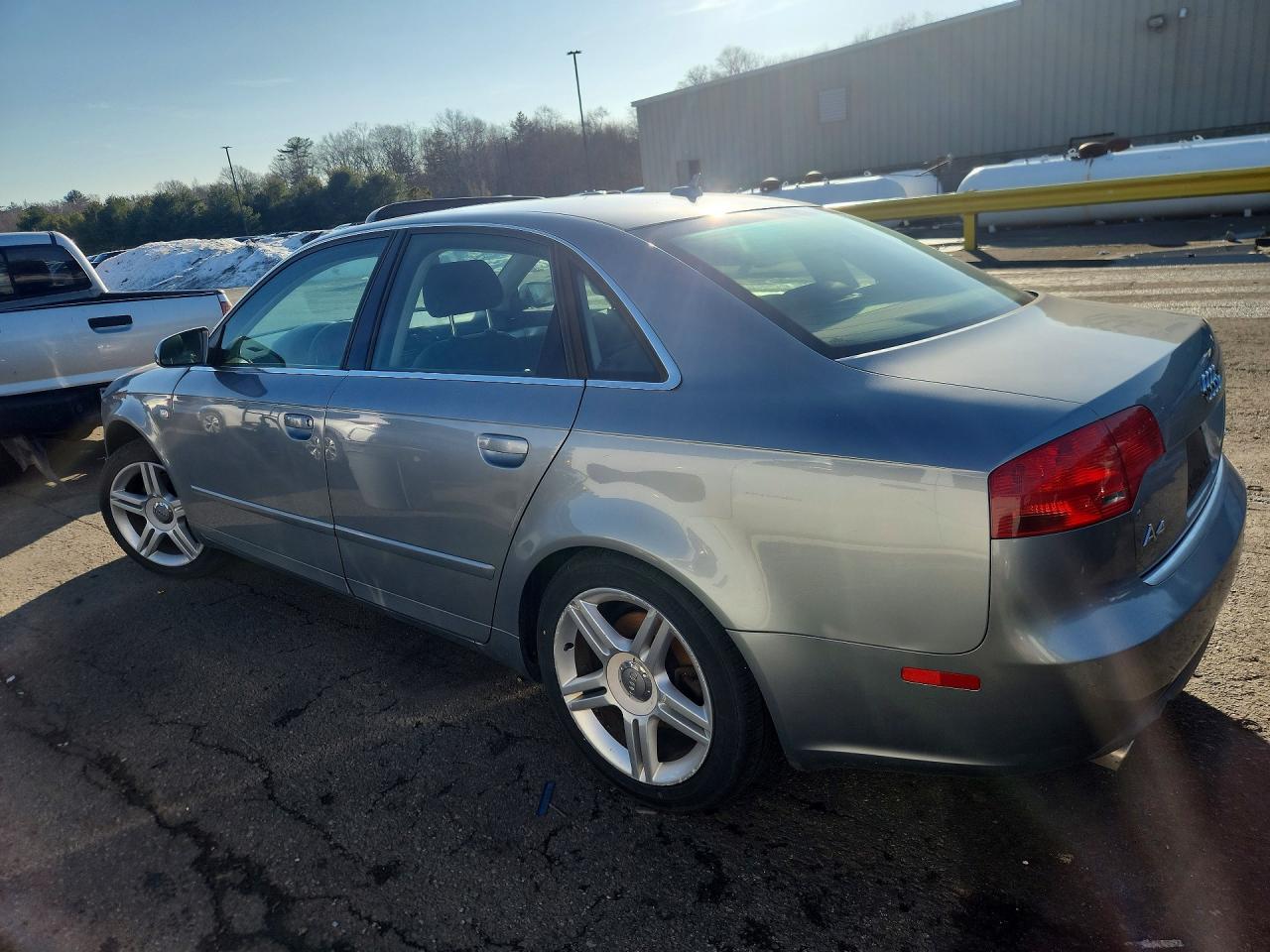 2007 Audi A4 2.0t Quattro Gray vin: WAUDF78E37A066424