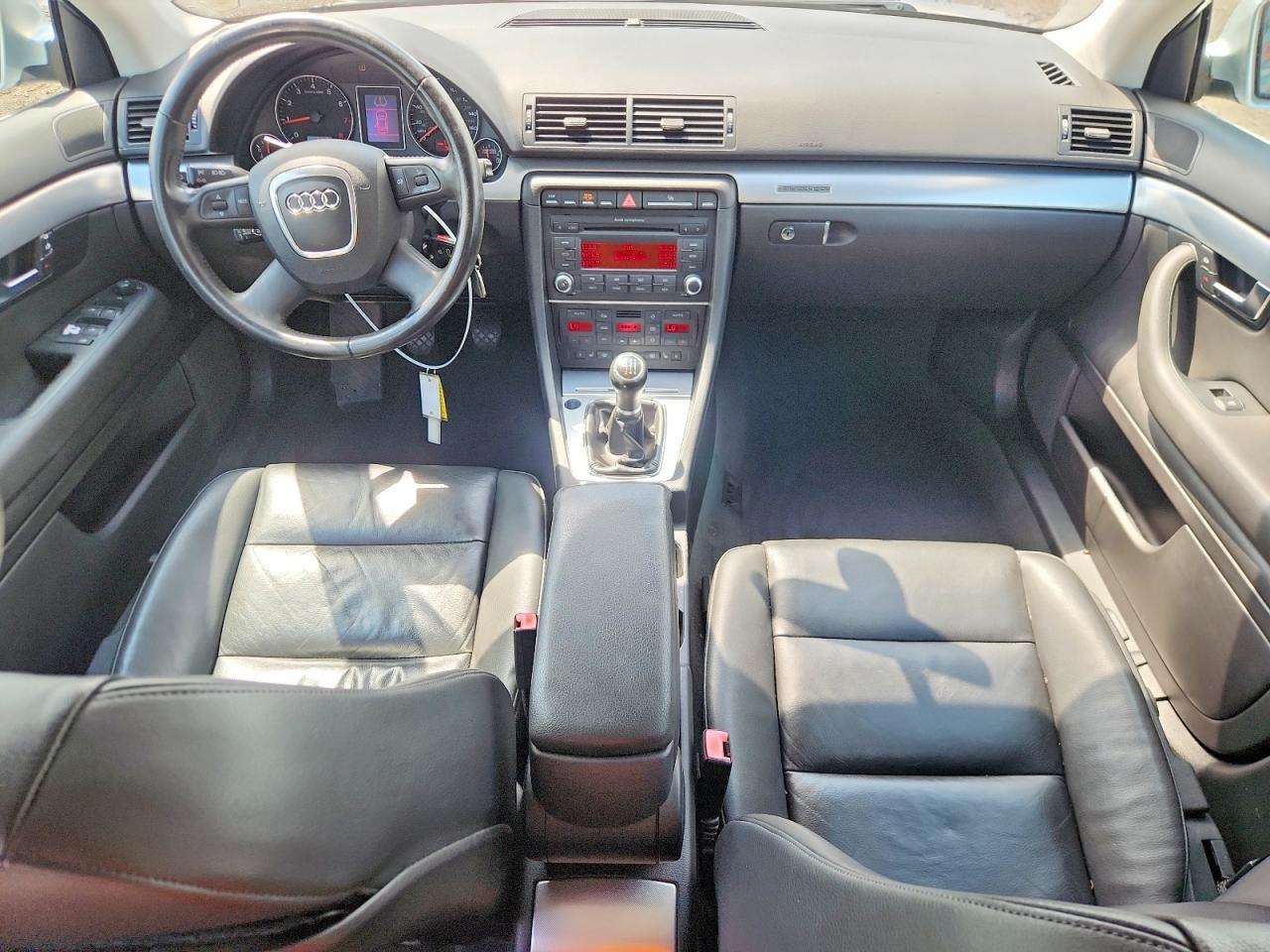 2008 Audi A4 2.0t Quattro Silver vin: WAUDF78E48A051285