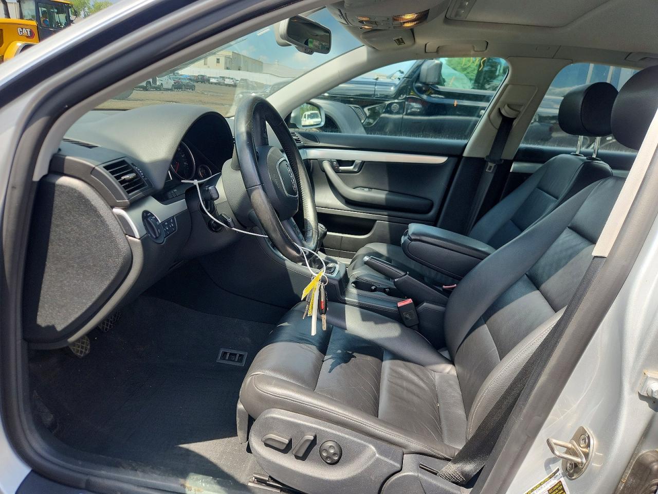 2008 Audi A4 2.0t Quattro Silver vin: WAUDF78E48A051285