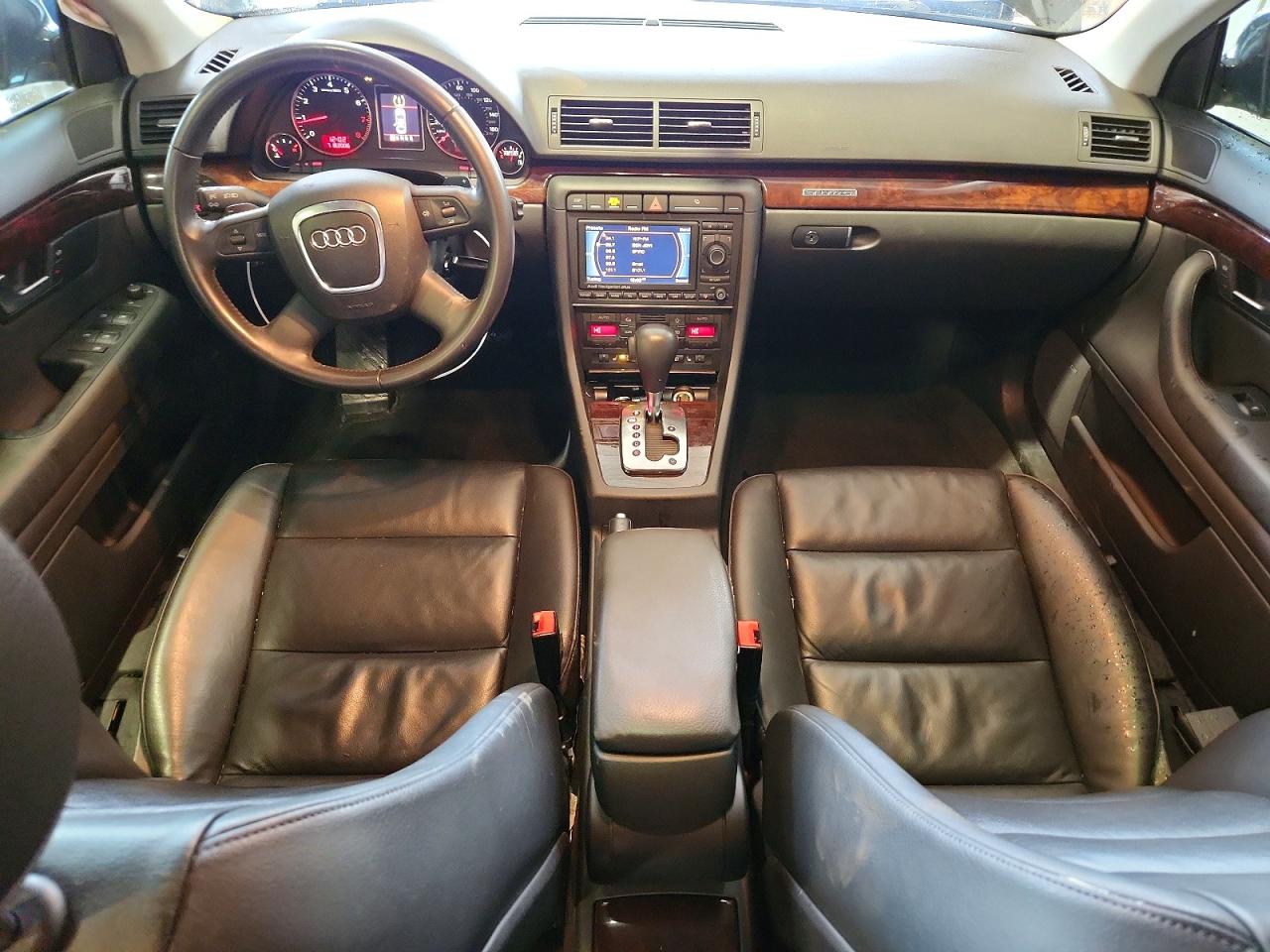 2008 Audi A4 2.0t Quattro Black vin: WAUDF78E48A167019