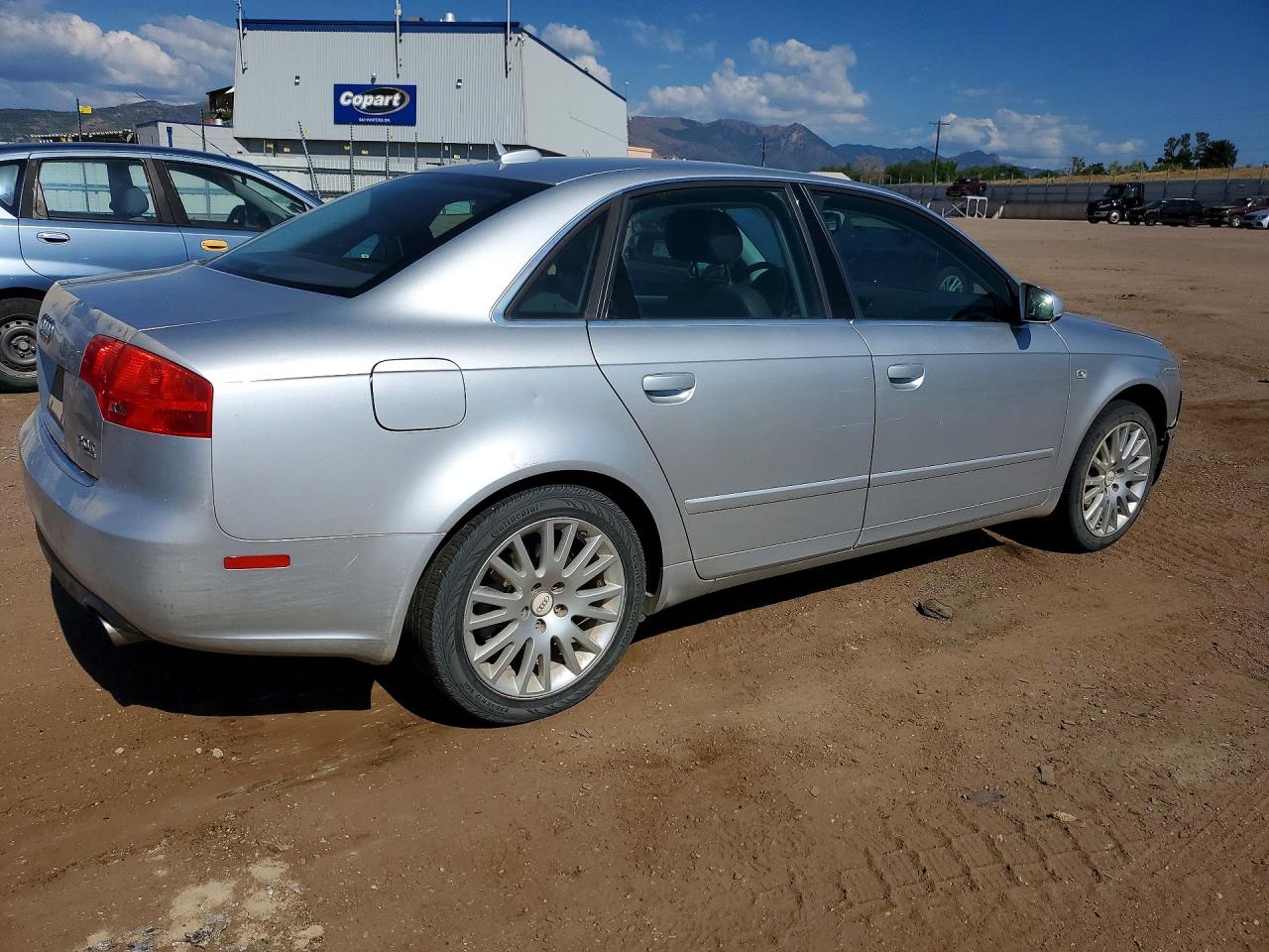 2006 Audi A4 2.0t Quattro Silver vin: WAUDF78E56A239276