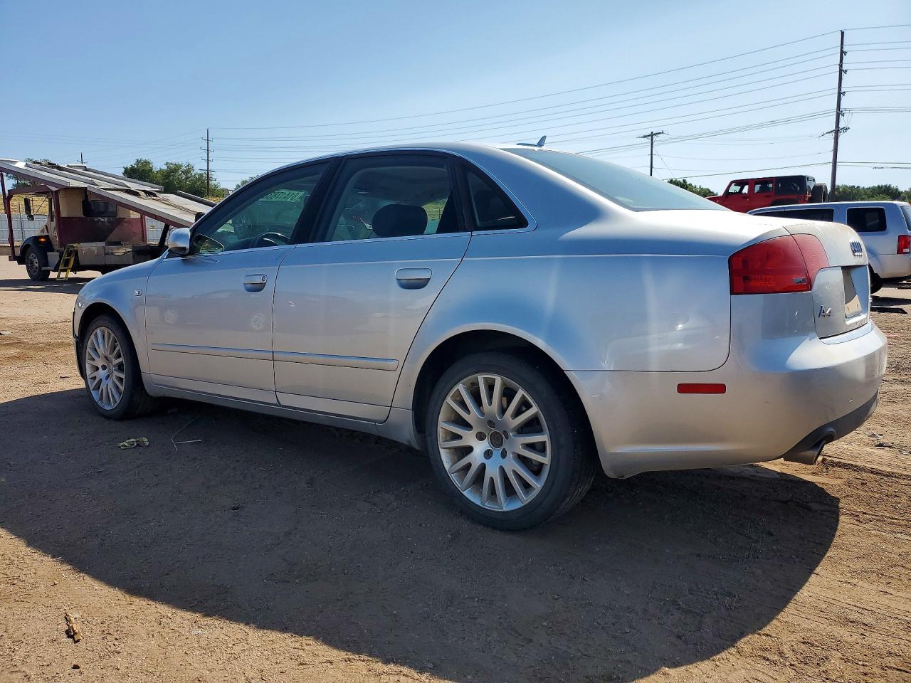 2006 Audi A4 2.0t Quattro Silver vin: WAUDF78E56A239276