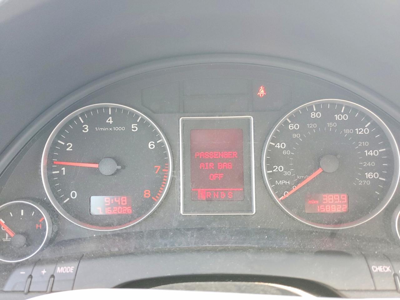 2006 Audi A4 2.0t Quattro Silver vin: WAUDF78E56A239276