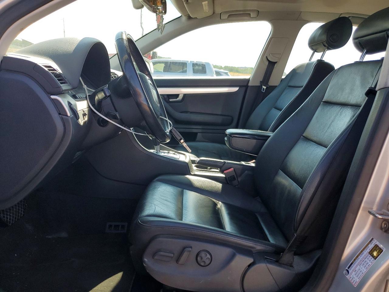 2006 Audi A4 2.0t Quattro Silver vin: WAUDF78E56A239276