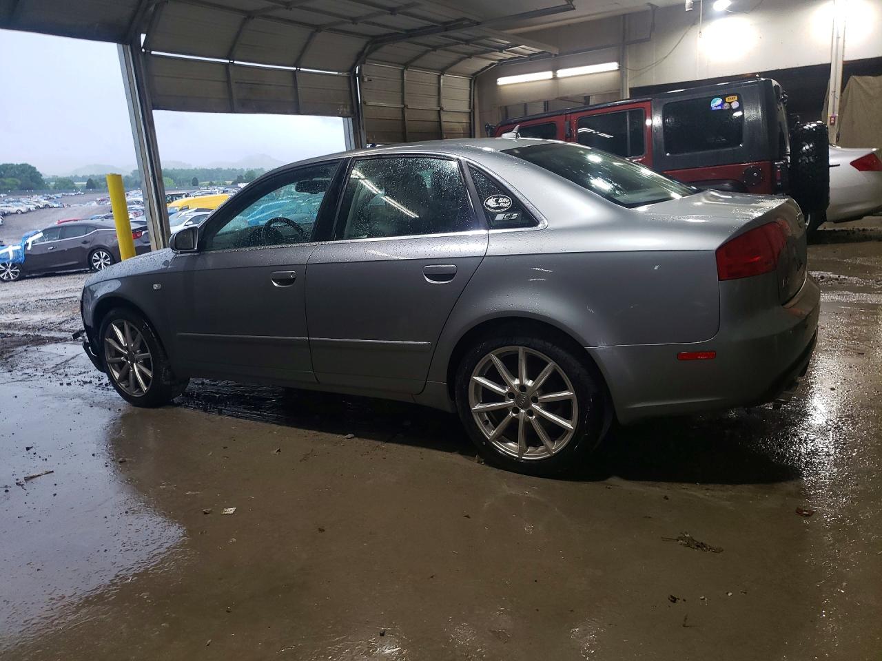 2007 Audi A4 2.0t Quattro Gray vin: WAUDF78E57A010100