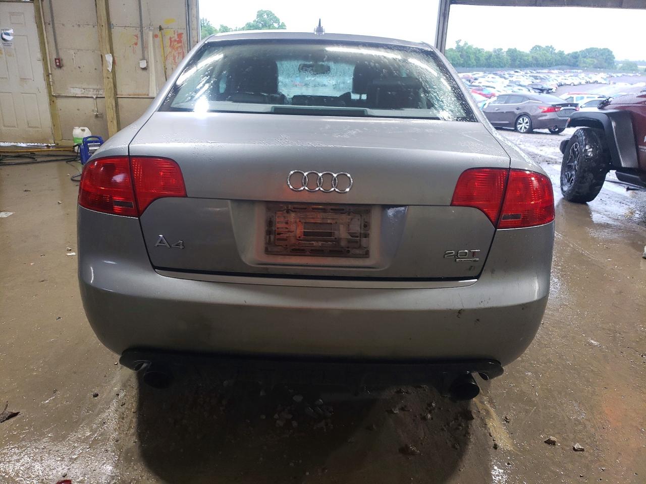 2007 Audi A4 2.0t Quattro Gray vin: WAUDF78E57A010100