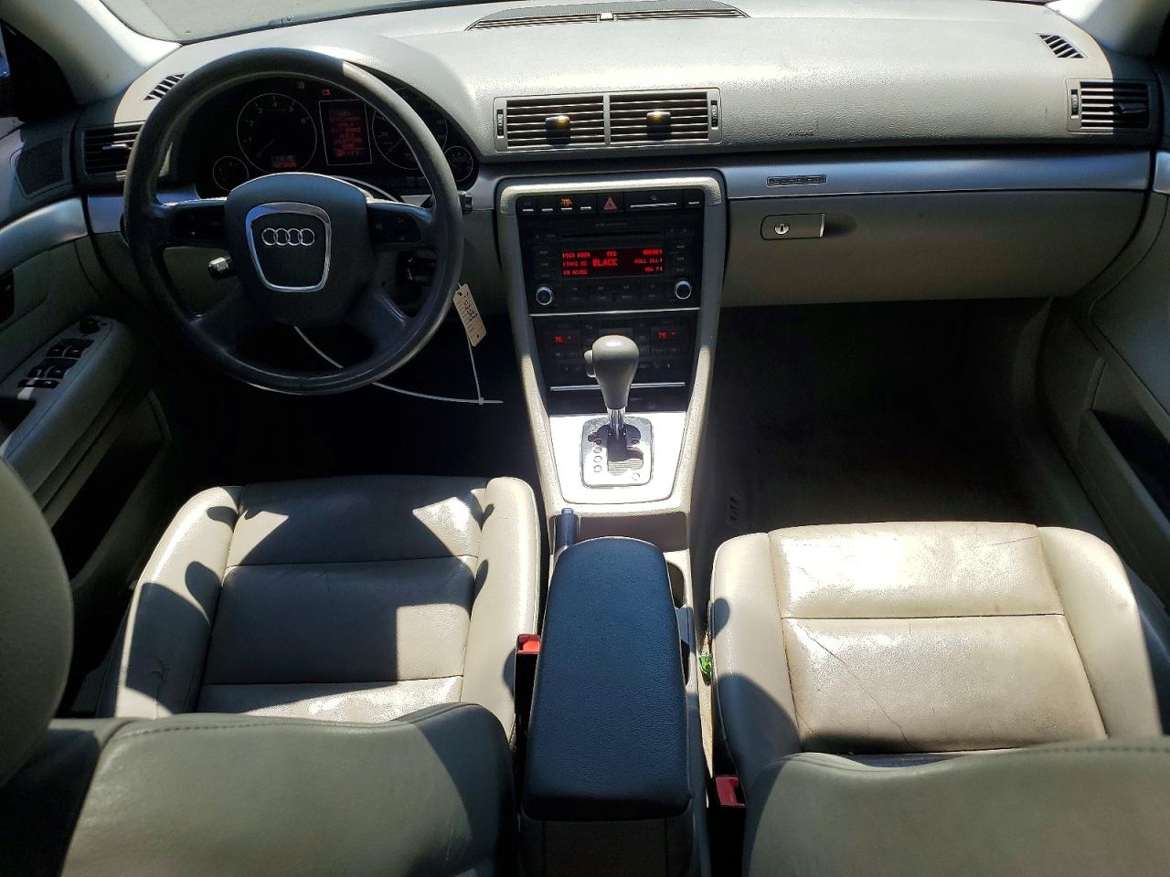 2007 Audi A4 2.0t Quattro Blue vin: WAUDF78E57A038866
