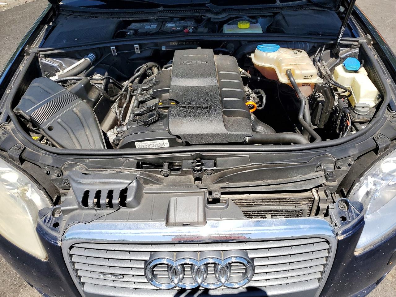 2007 Audi A4 2.0t Quattro Blue vin: WAUDF78E57A038866