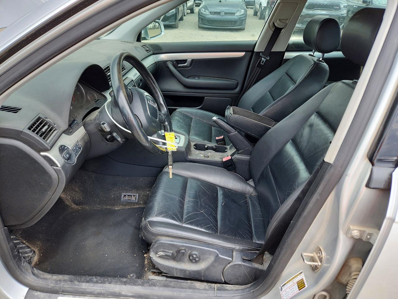 2007 Audi A4 2.0t Quattro Серебряный vin: WAUDF78E57A097612