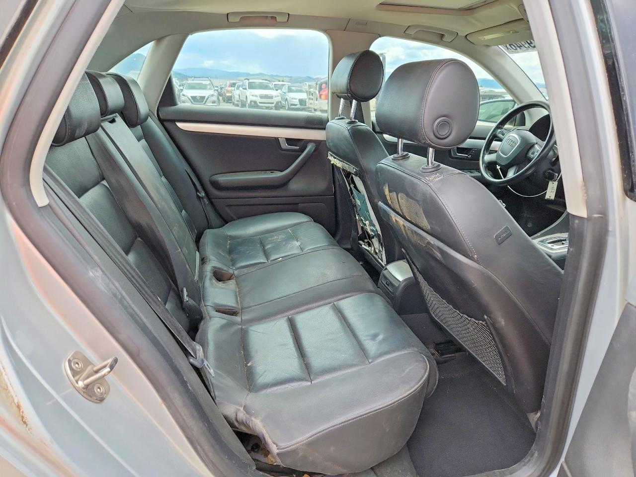2007 Audi A4 2.0t Quattro Серебряный vin: WAUDF78E57A097612