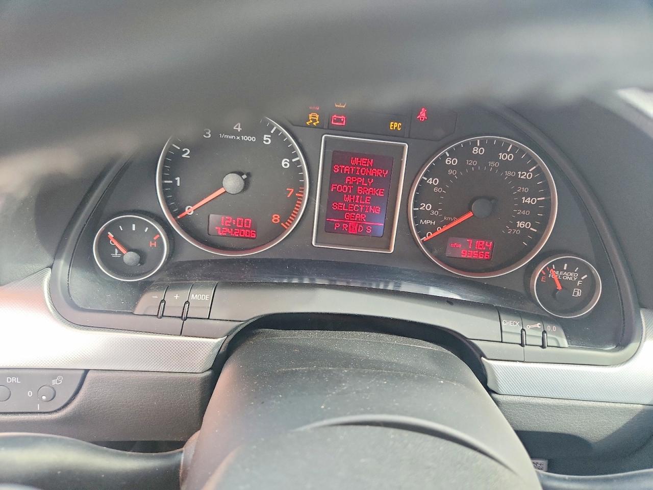 2008 Audi A4 2.0t Quattro Серебряный vin: WAUDF78E58A103927