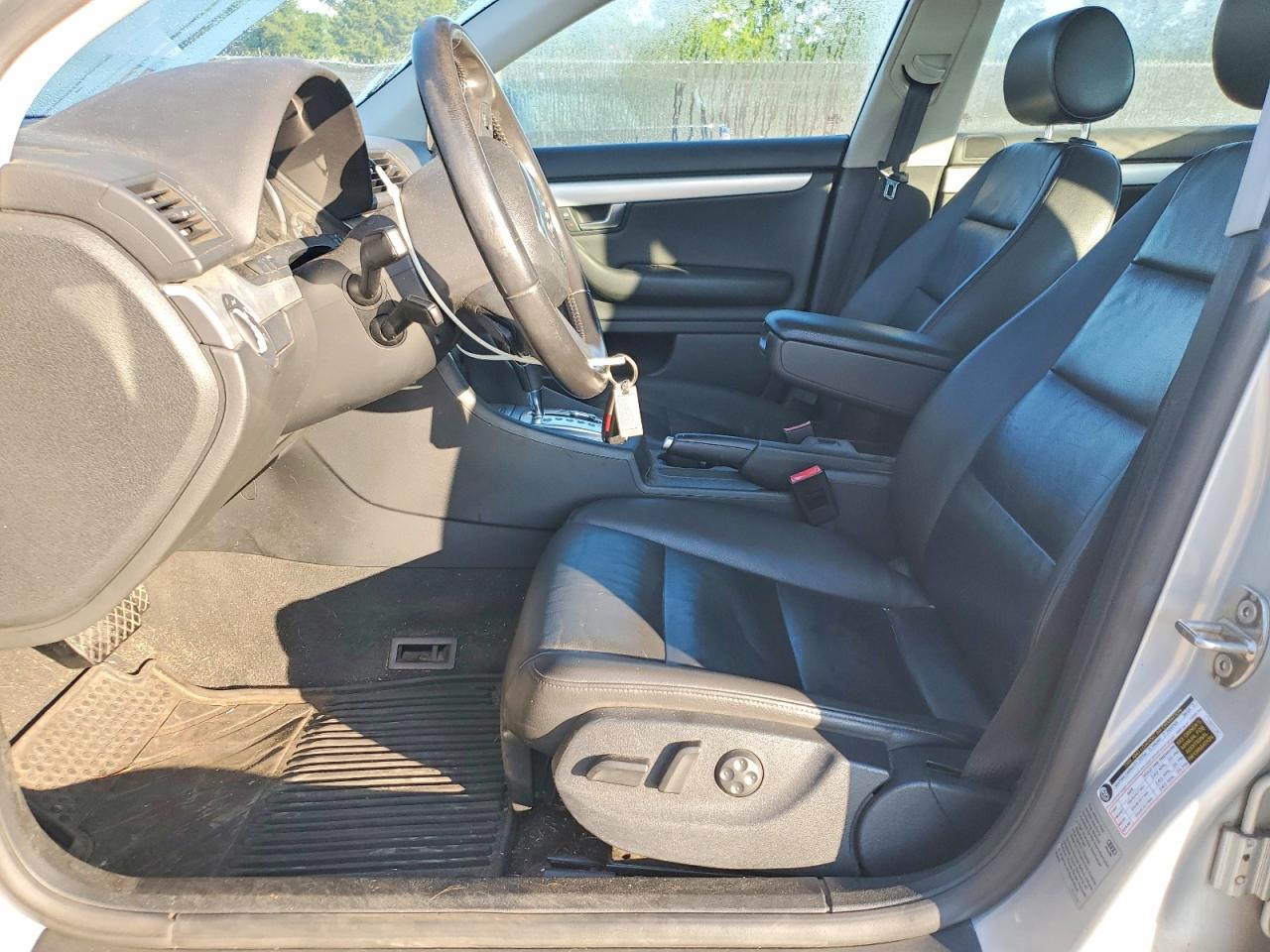 2008 Audi A4 2.0t Quattro Silver vin: WAUDF78E58A114085