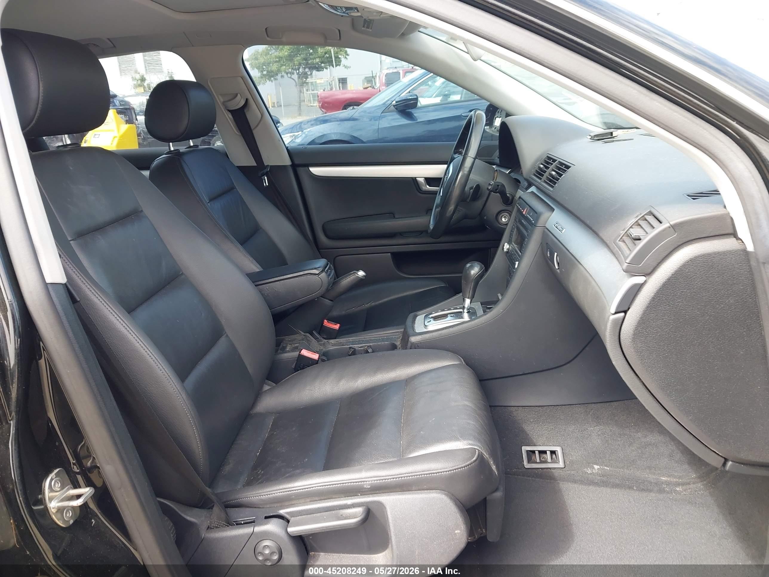 2008 Audi A4 2.0t/2.0t Special Edition Black vin: WAUDF78E58A139777