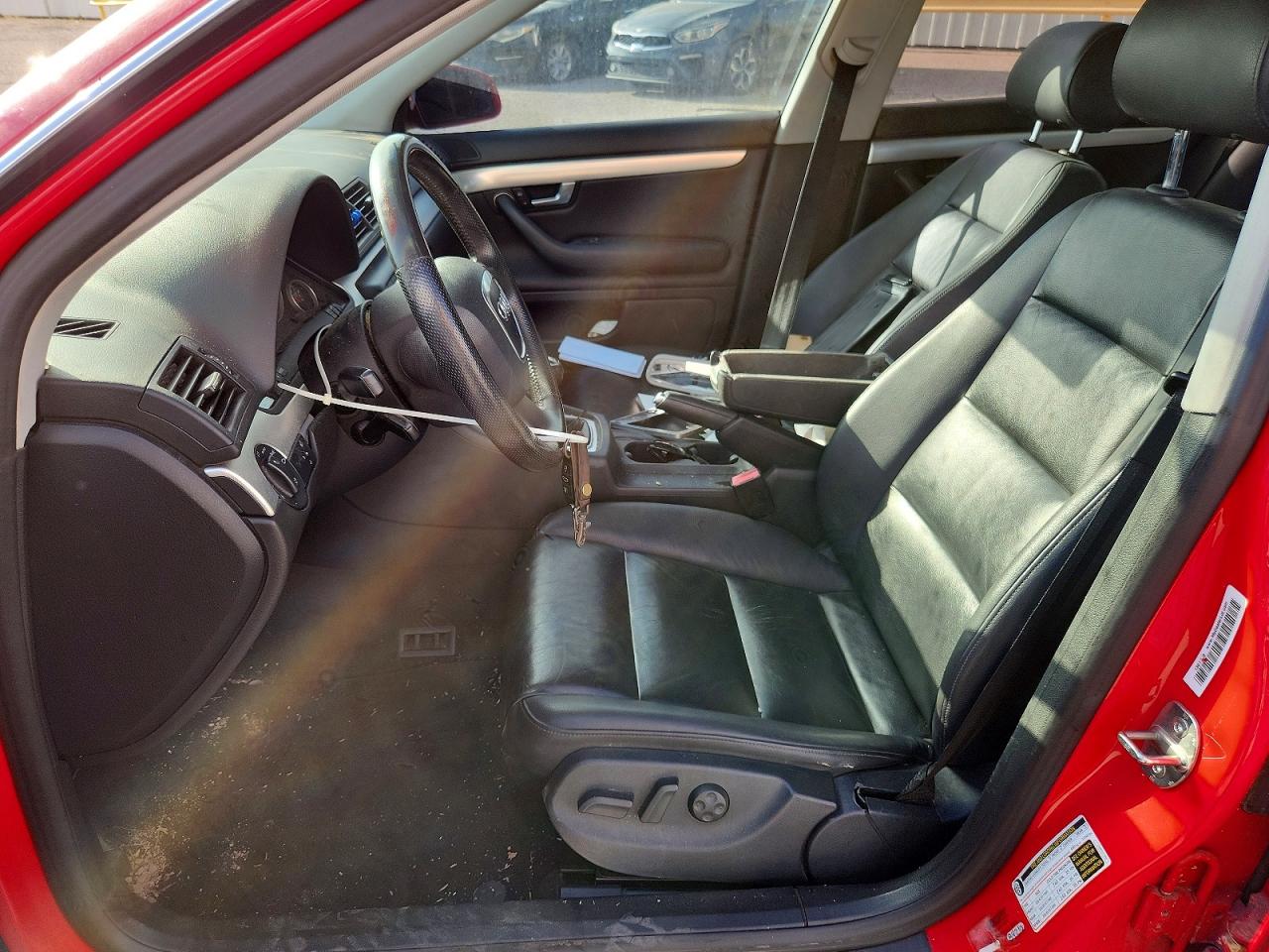 2006 Audi A4 2.0t Quattro Red vin: WAUDF78E66A128543