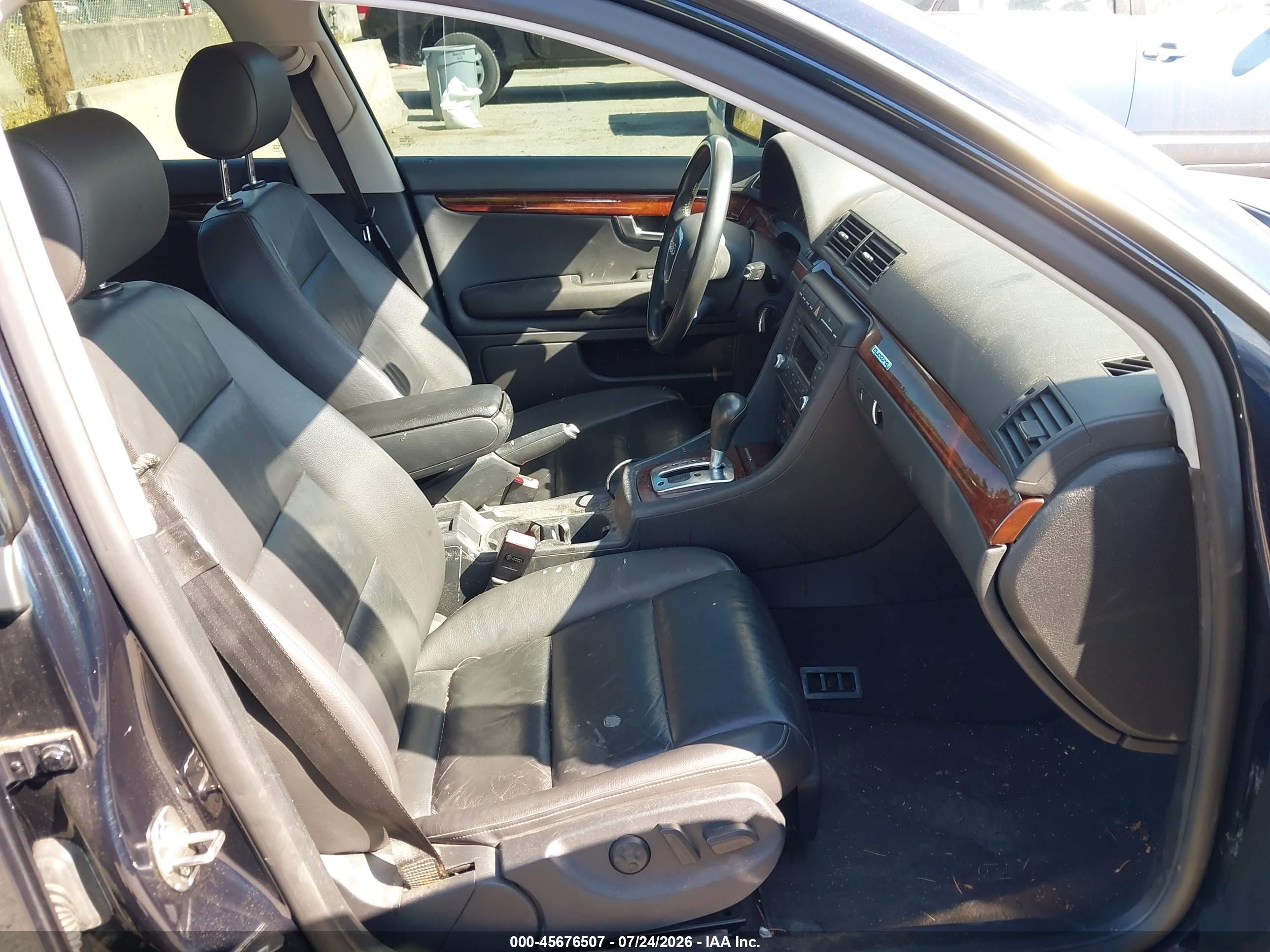 2007 Audi A4 2.0t Dark Blue vin: WAUDF78E67A083864