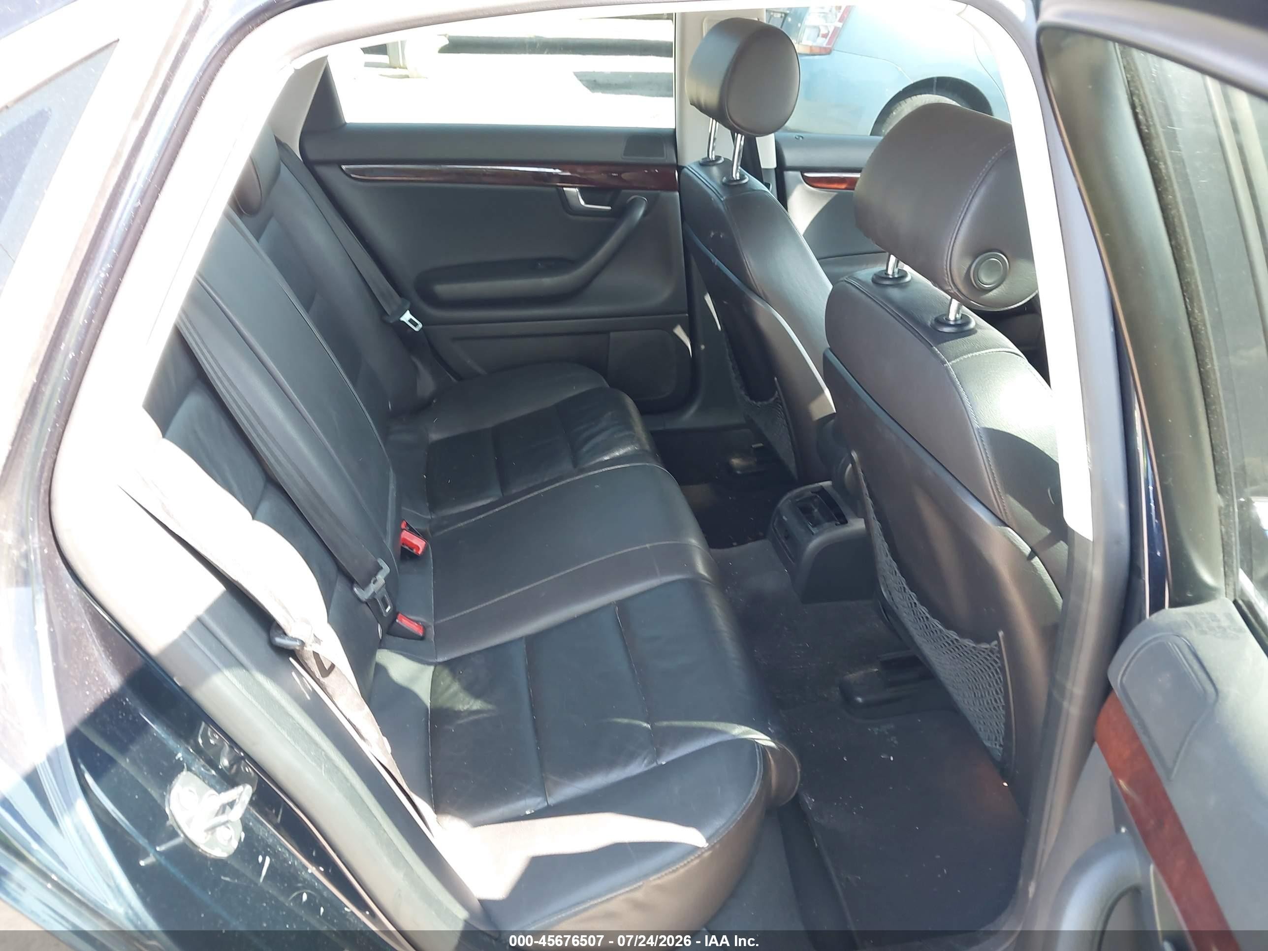 2007 Audi A4 2.0t Dark Blue vin: WAUDF78E67A083864