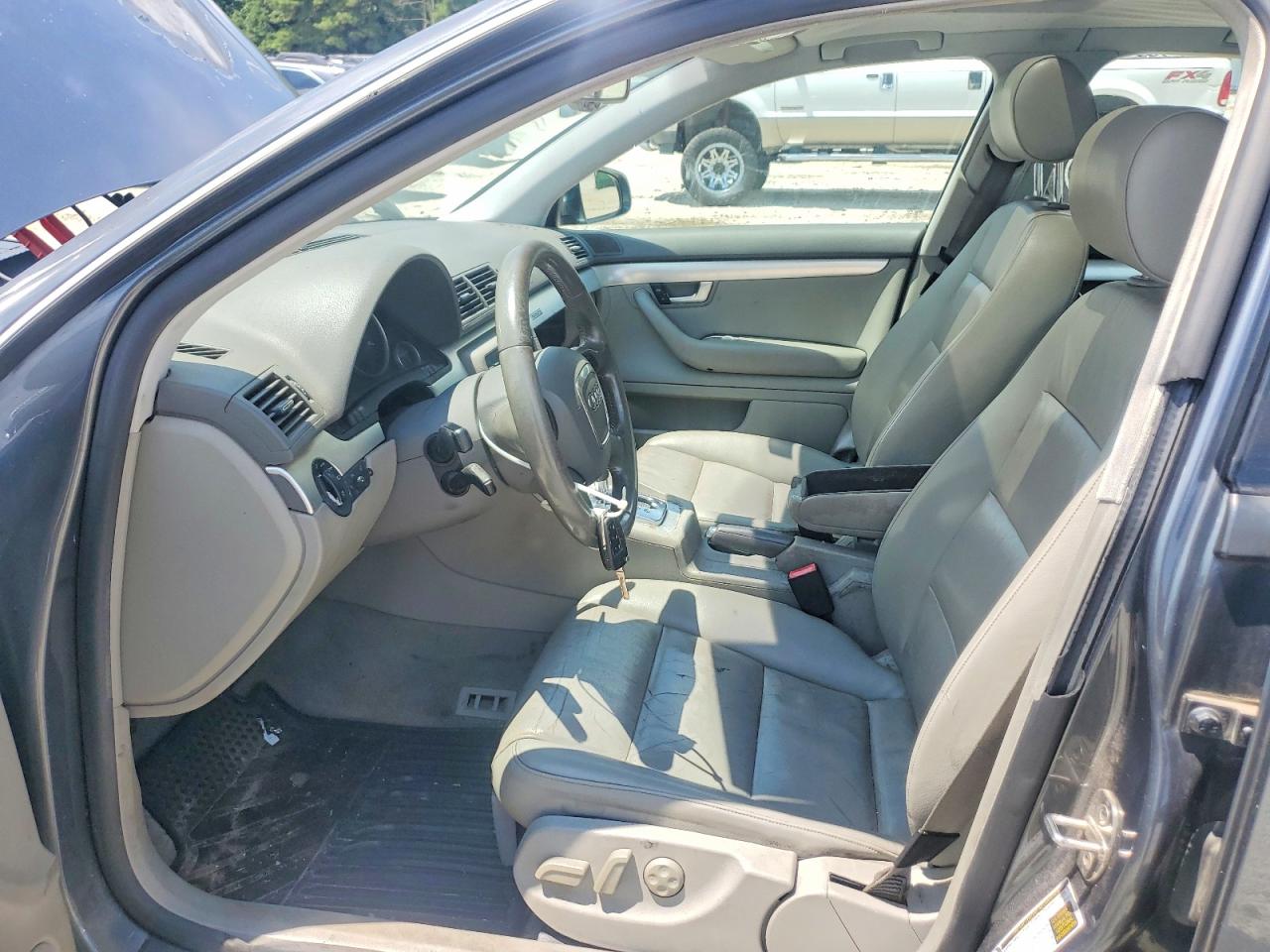 2007 Audi A4 2.0t Quattro Gray vin: WAUDF78E67A216106