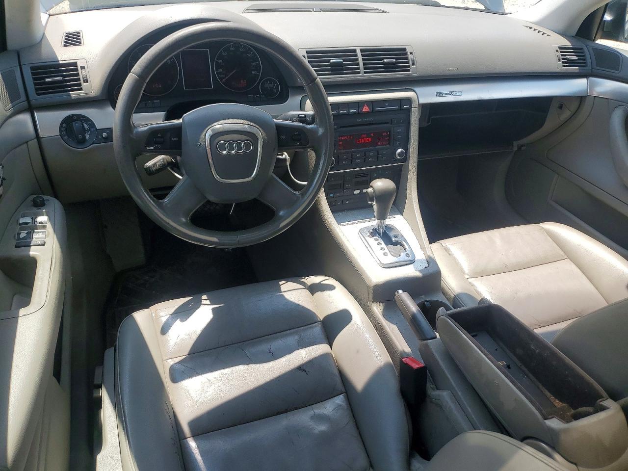 2007 Audi A4 2.0t Quattro Gray vin: WAUDF78E67A216106
