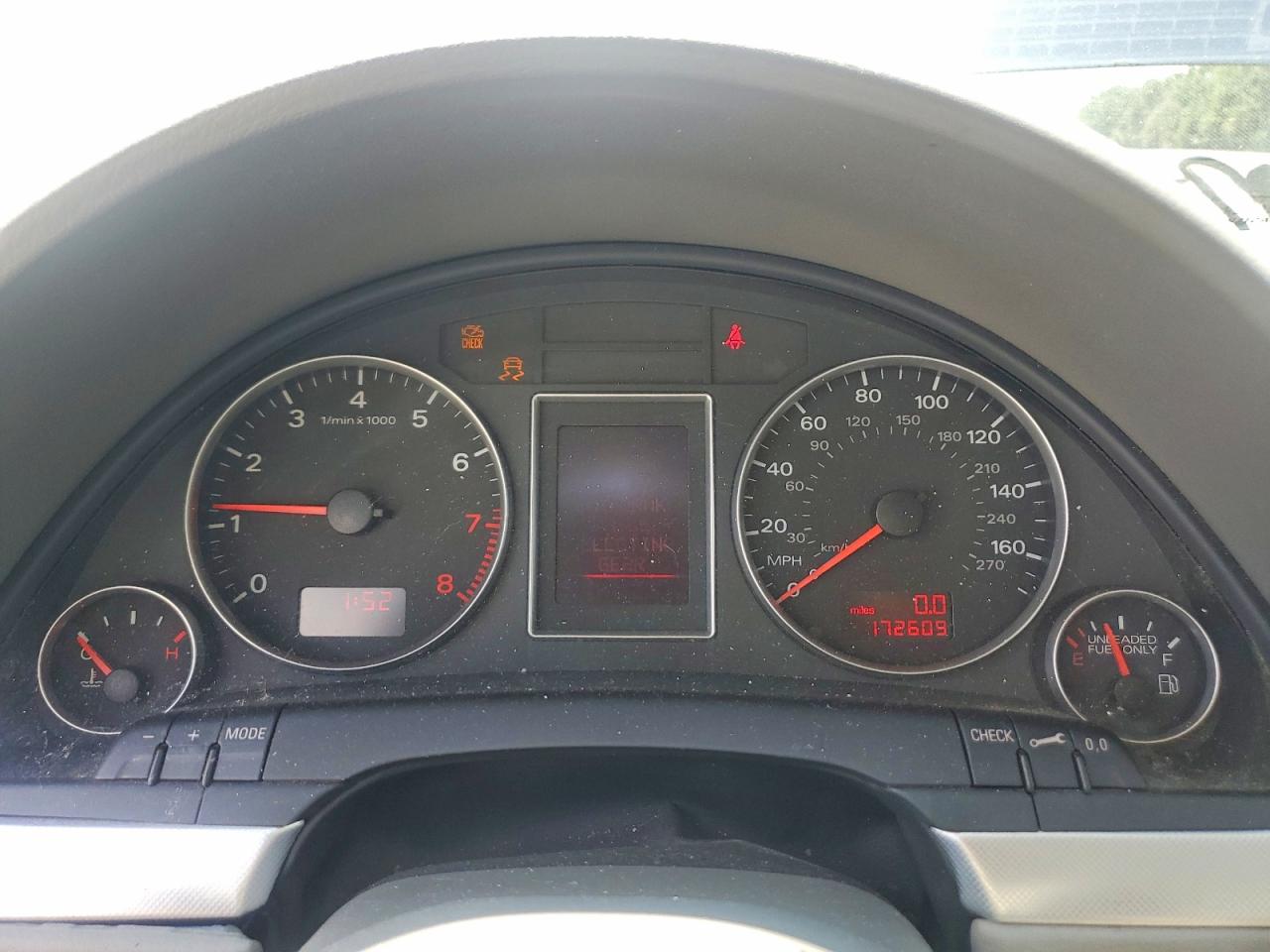 2007 Audi A4 2.0t Quattro Gray vin: WAUDF78E67A216106