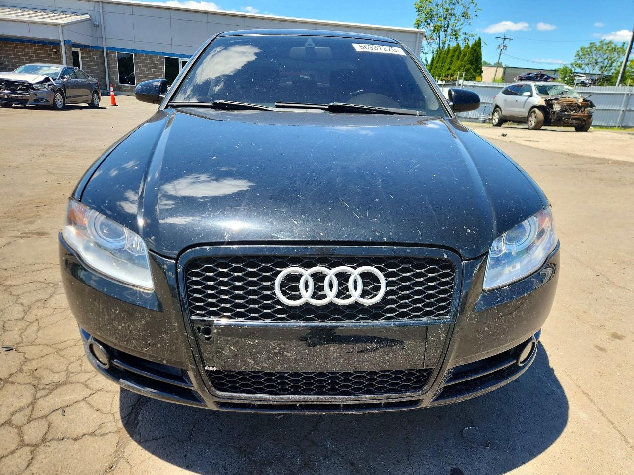 2007 Audi A4 2.0t Quattro Black vin: WAUDF78E67A271381