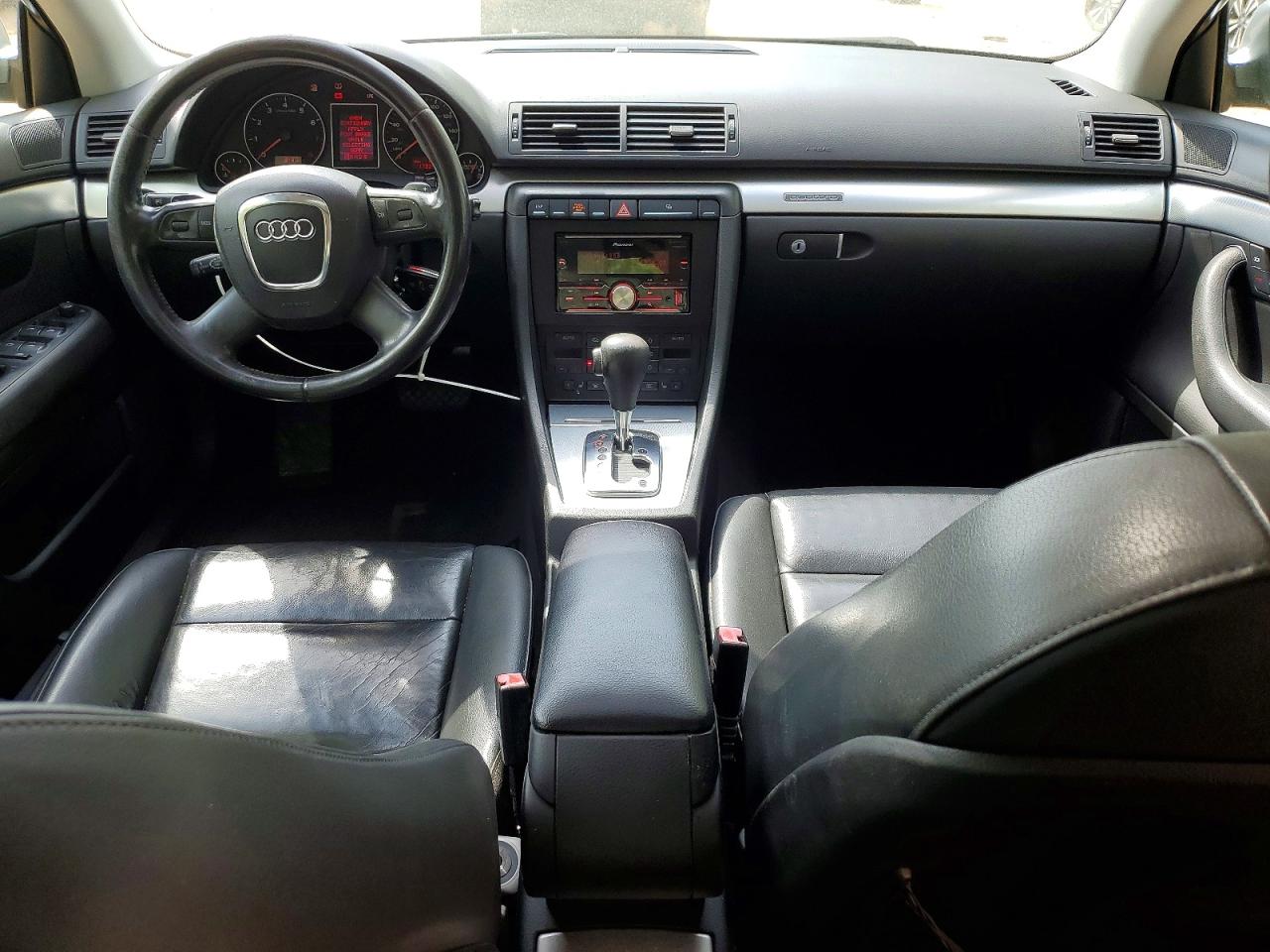 2008 Audi A4 2.0t Quattro Silver vin: WAUDF78E68A035248