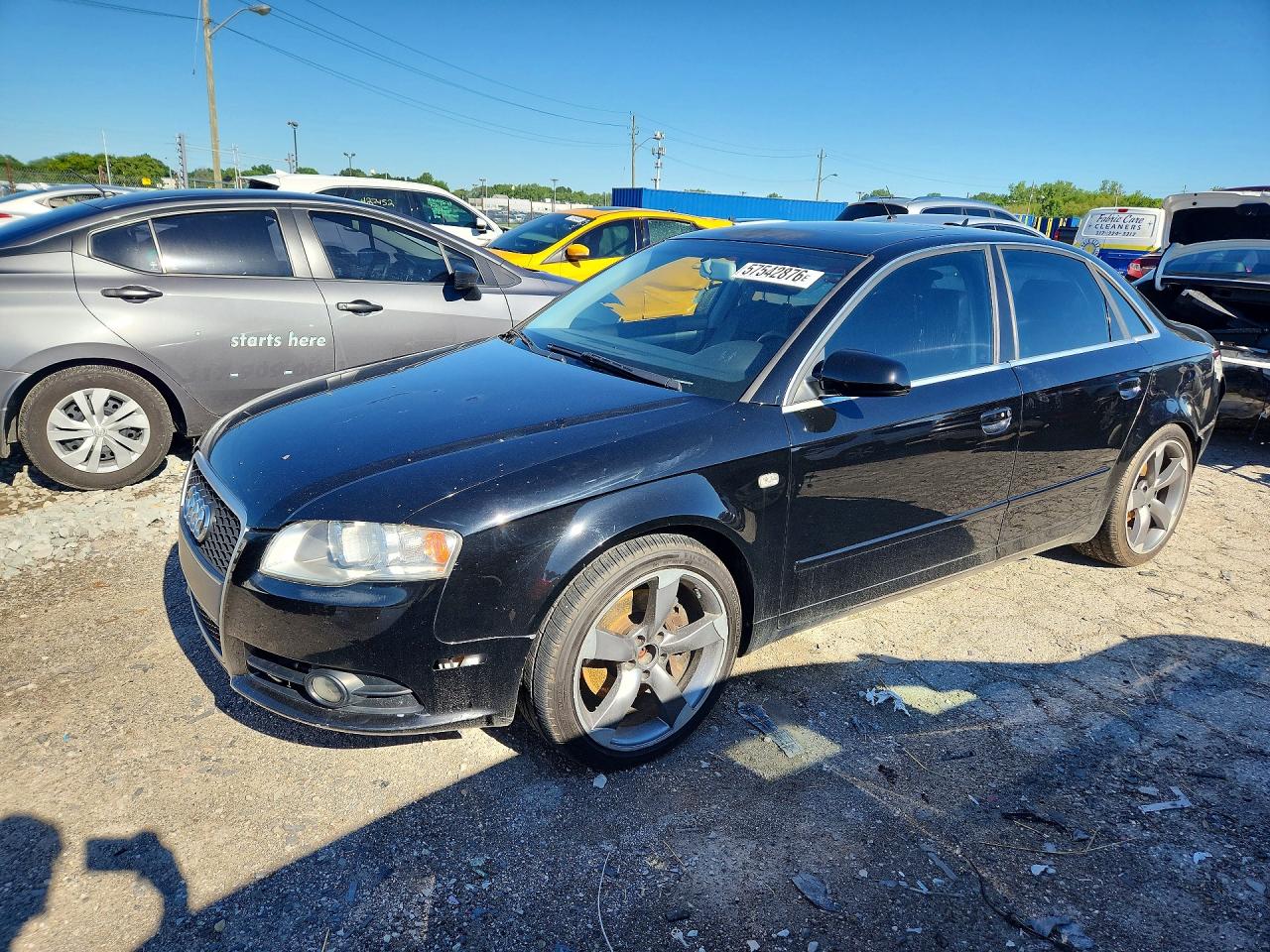 2005 Audi A4 2.0t Quattro Черный vin: WAUDF78E75A577745