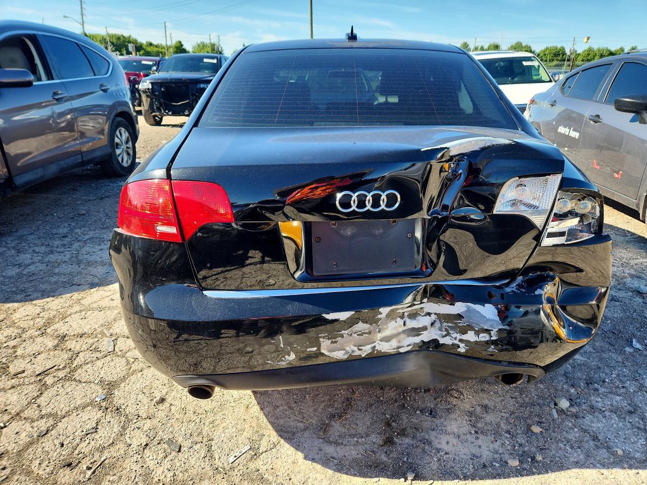2005 Audi A4 2.0t Quattro Черный vin: WAUDF78E75A577745