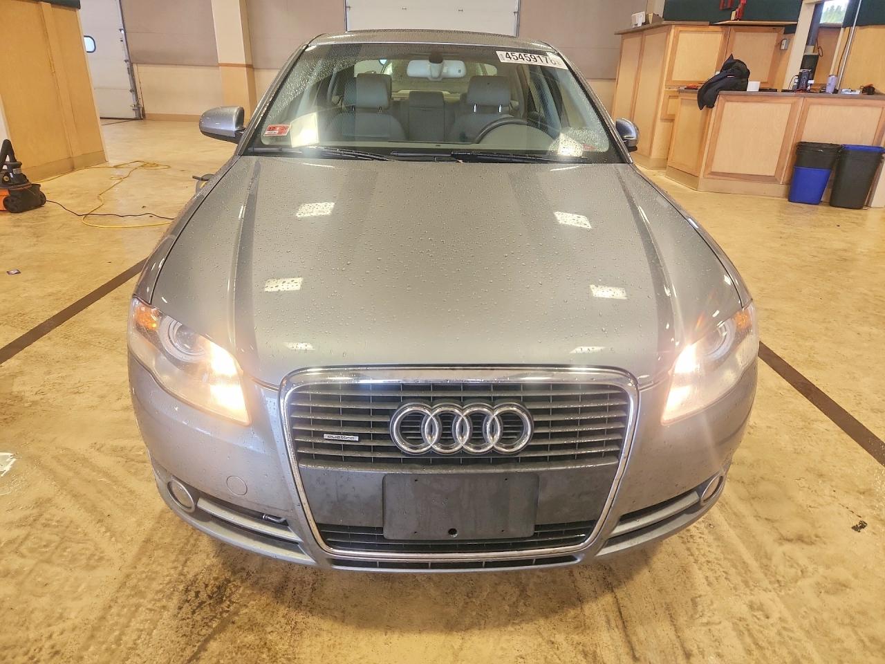 2006 Audi A4 2.0t Quattro Silver vin: WAUDF78E76A026295