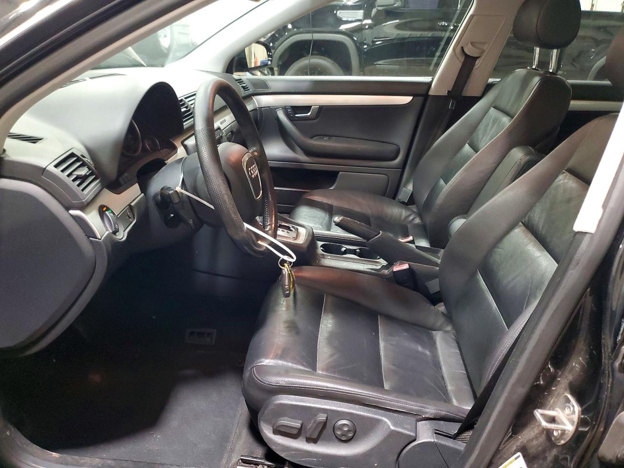 2006 Audi A4 2.0t Quattro Black vin: WAUDF78E76A195717