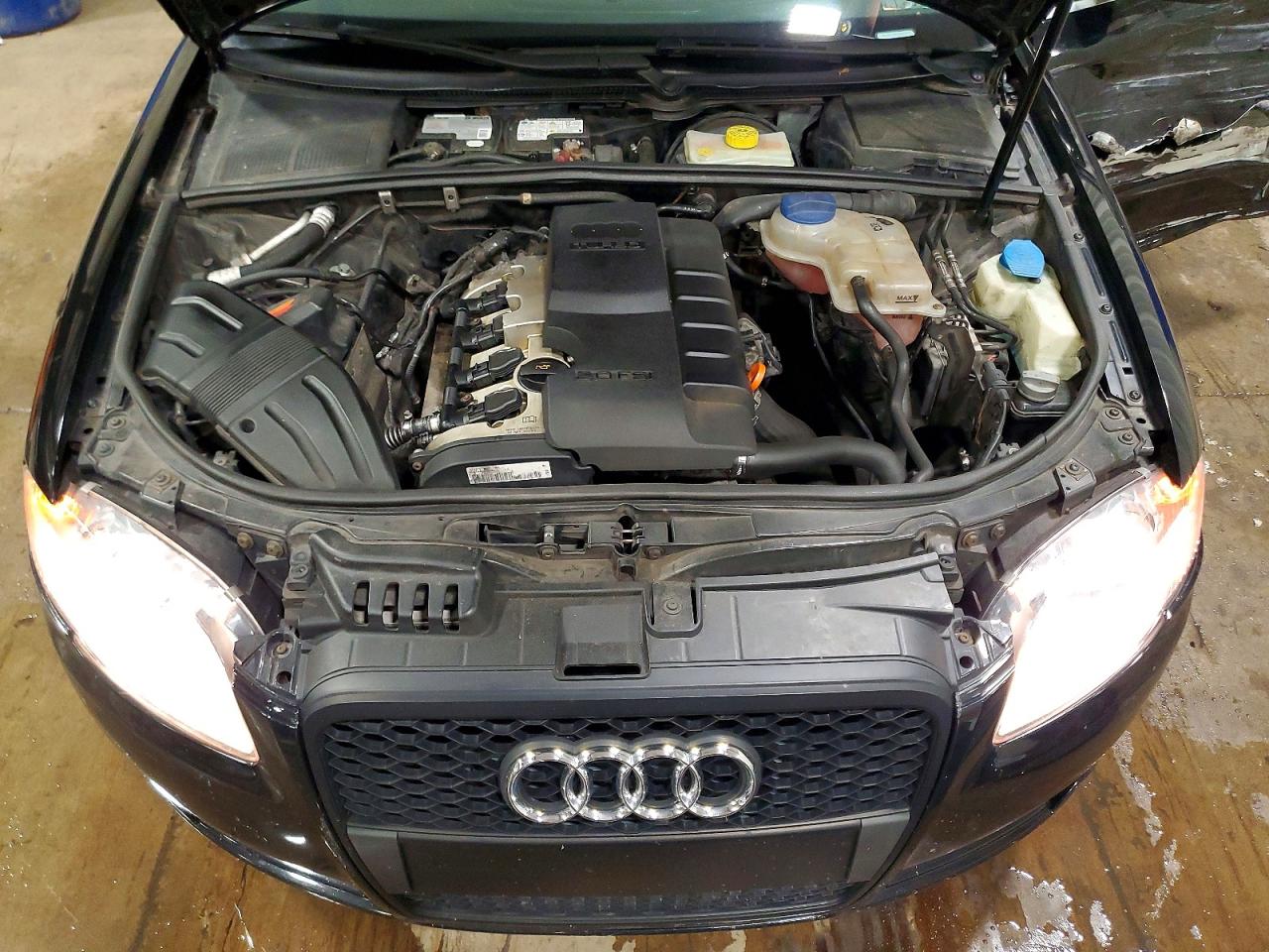 2006 Audi A4 2.0t Quattro Black vin: WAUDF78E76A195717